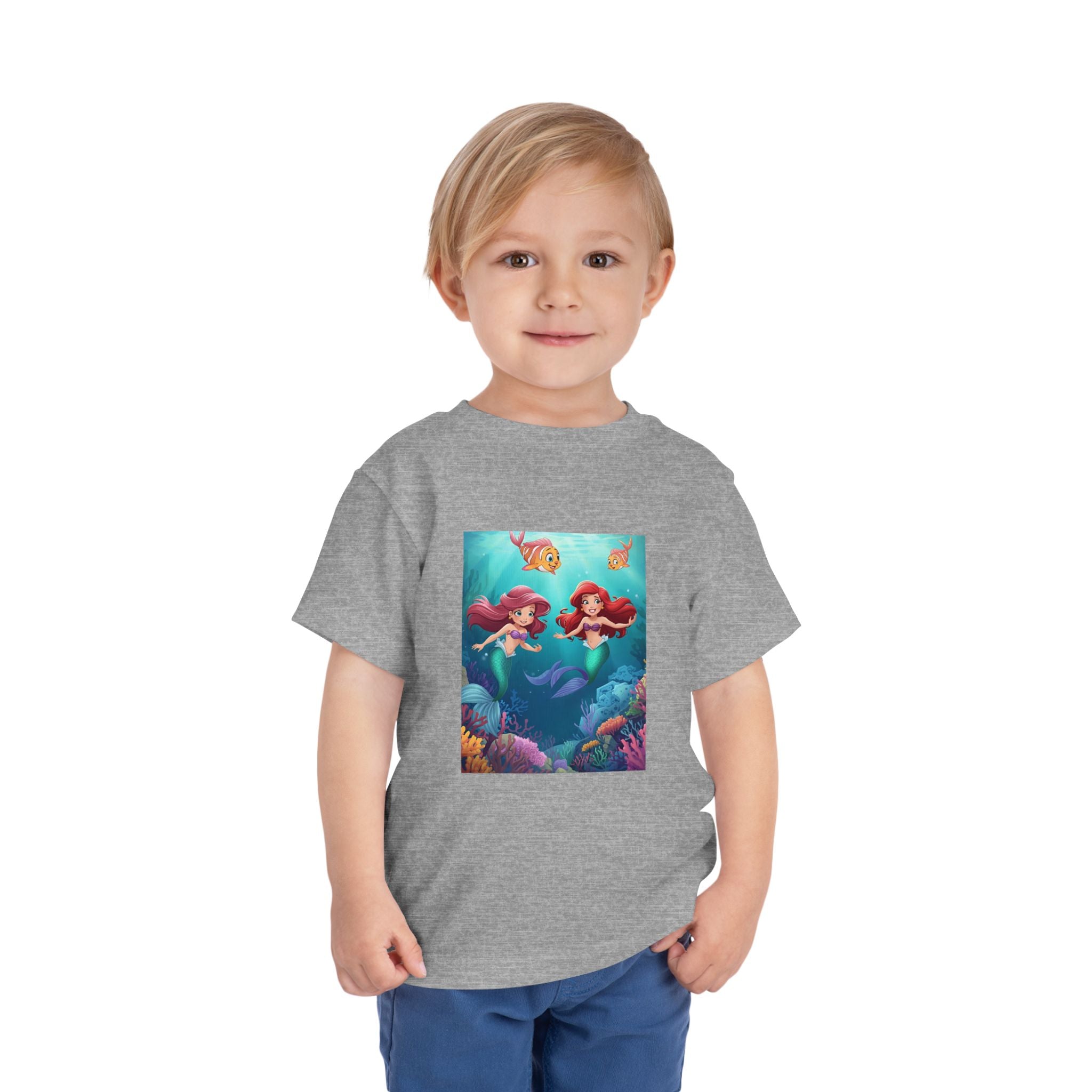 Mermaid Toddler Short Sleeve Tee