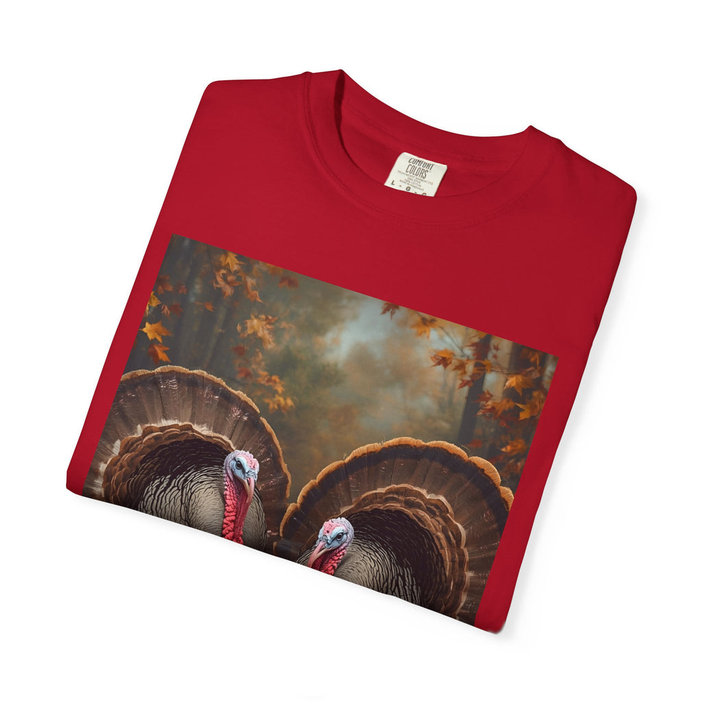 Thanksgiving Turkey T-Shirt, Fall Apparel, Unisex Tee, Harvest Celebration Gift, Autumn Wardrobe Essential
