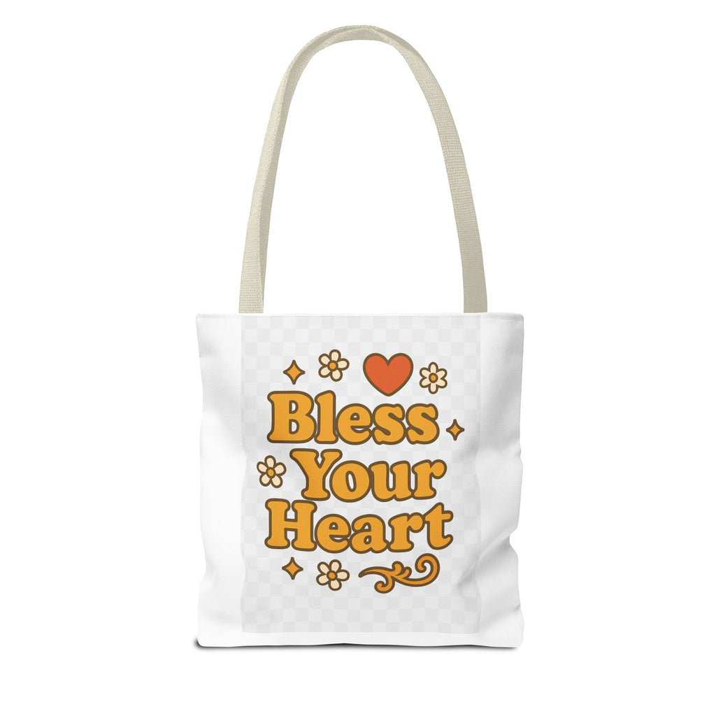 Bless Your Heart Tote Bag - Stylish and Cheerful Everyday Carryall