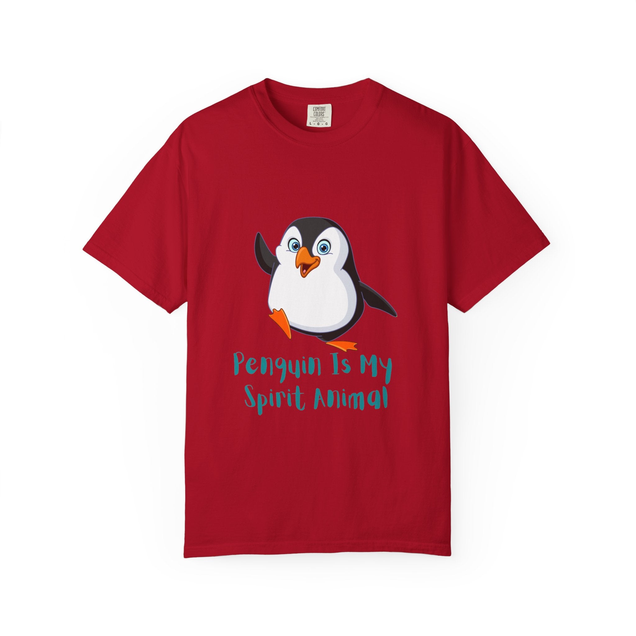 Penguin Spirit Animal T-Shirt - Fun Graphic Tee, Animal Lover Gift, Casual Wear, Unisex Fashion, Cute Birthday Top