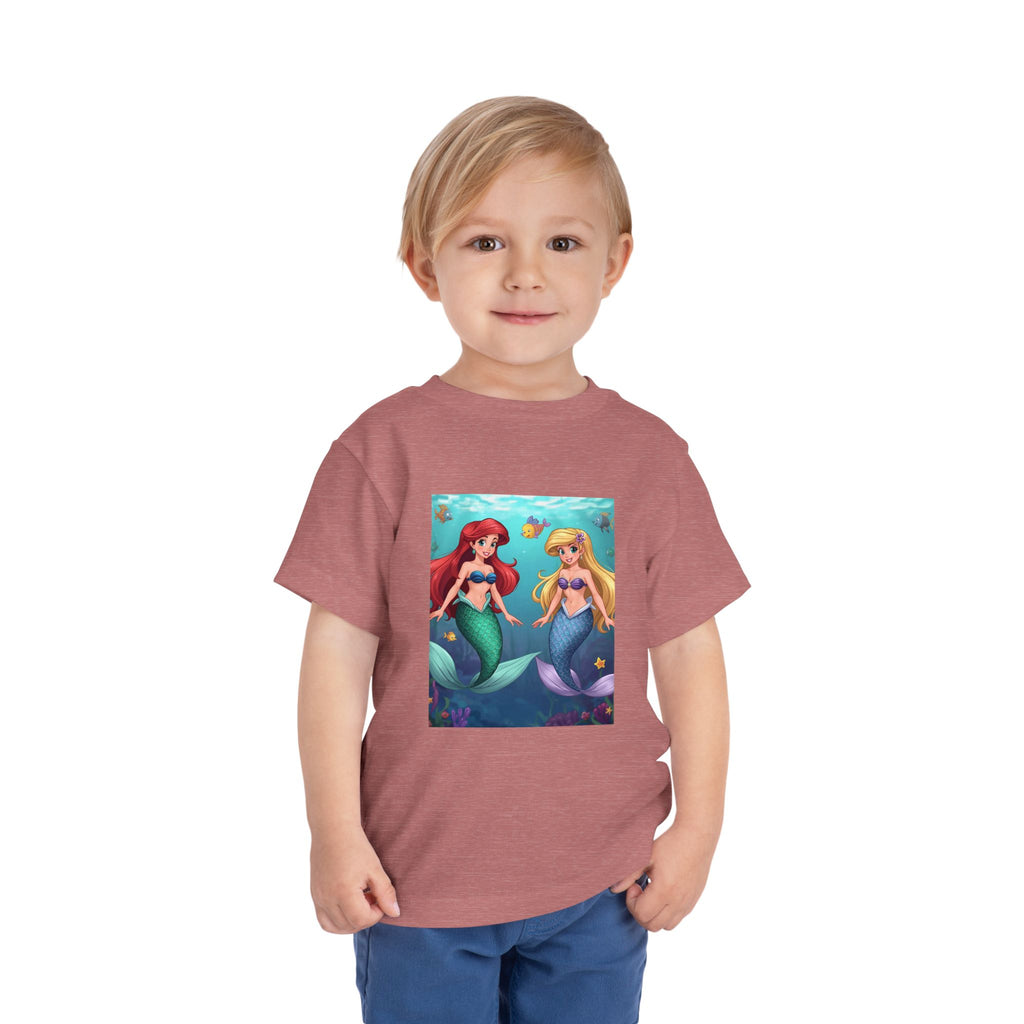 Mermaid Toddler Short Sleeve Tee