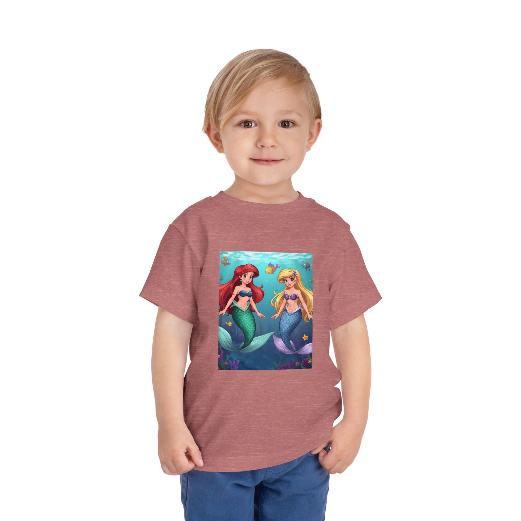 Mermaid Toddler Short Sleeve Tee