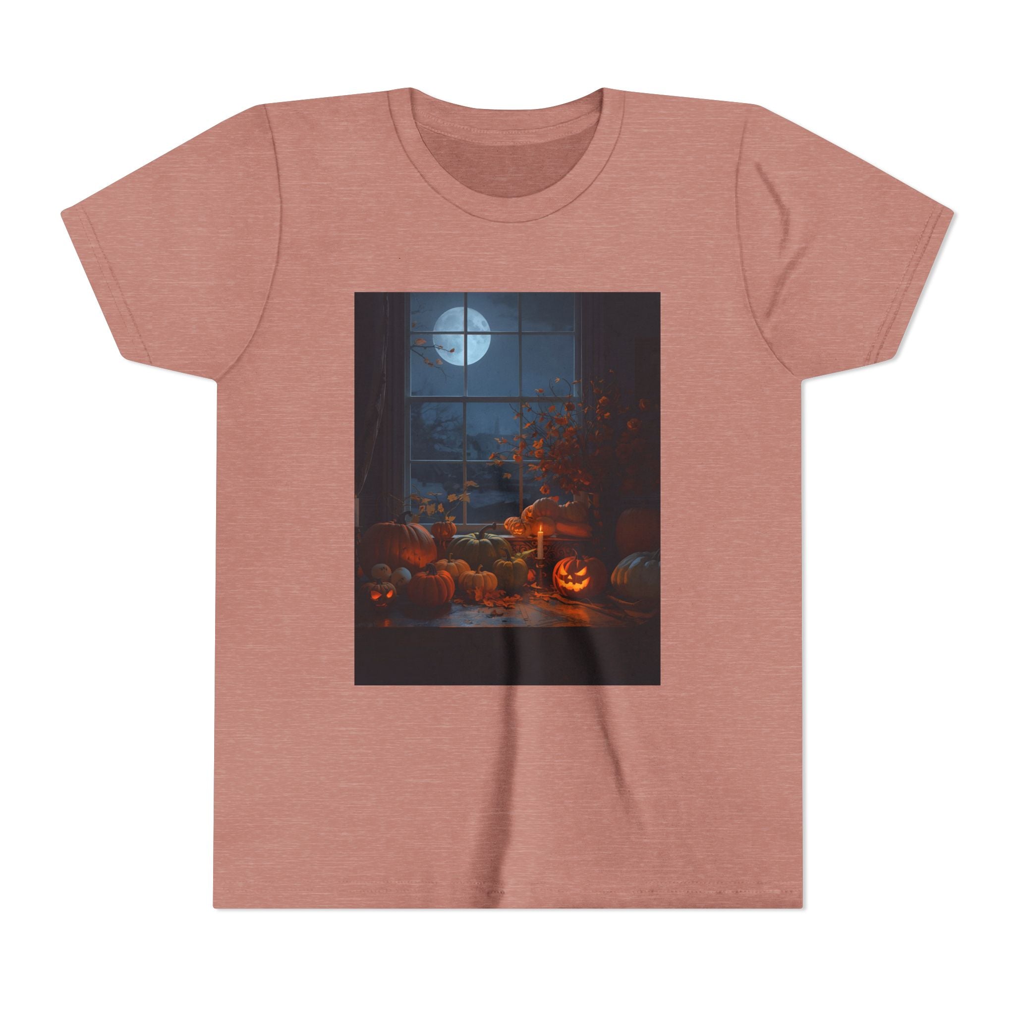 Halloween Pumpkin Youth Short Sleeve Tee
