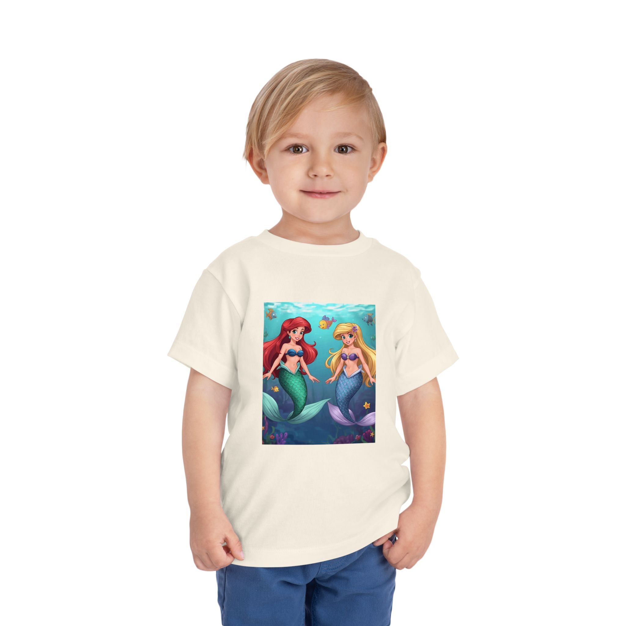 Mermaid Toddler Short Sleeve Tee