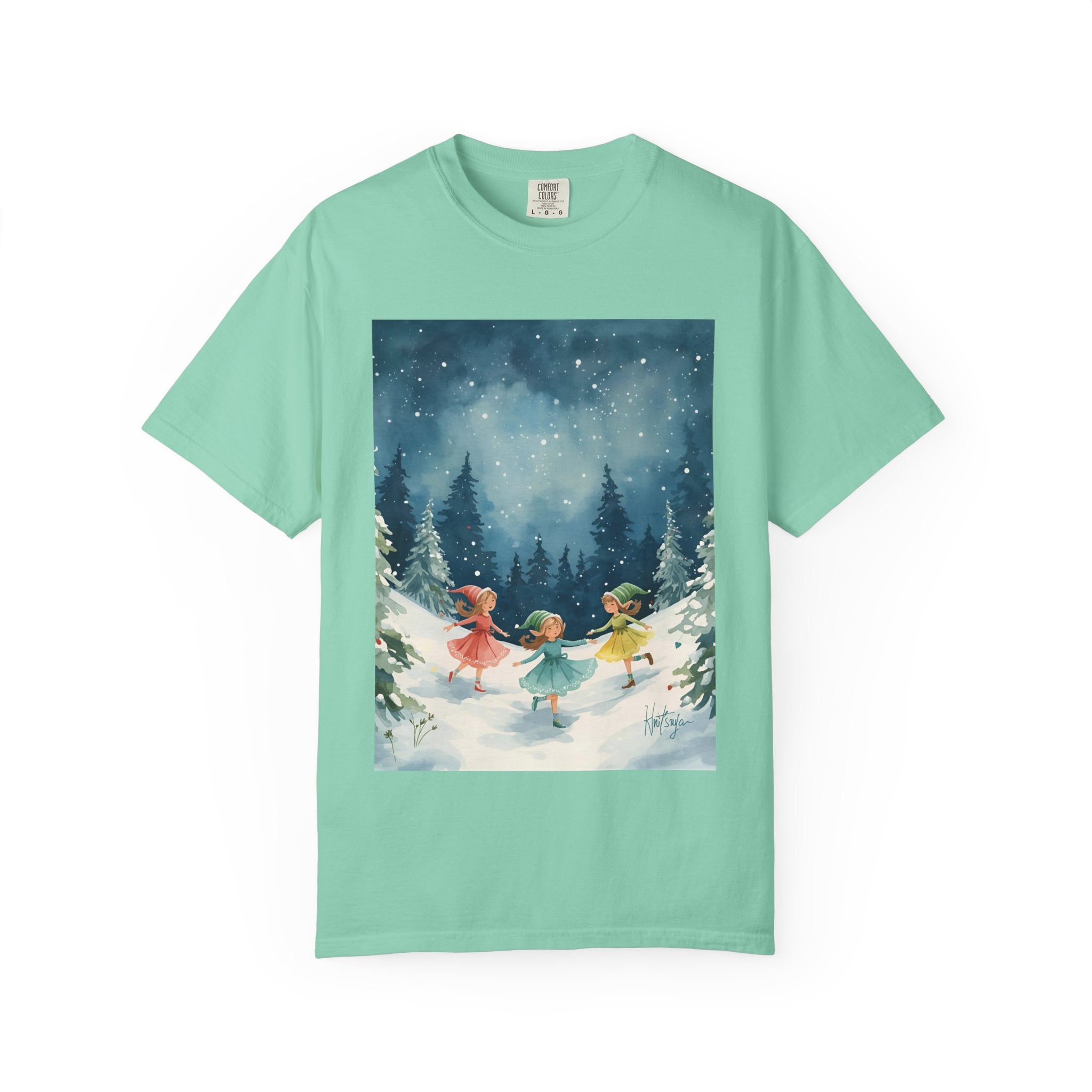 Winter Wonderland T-Shirt, Holiday Gift, Unisex Tee, Cozy Winter Apparel, Snowy Scene Shirt, Christmas Fashion