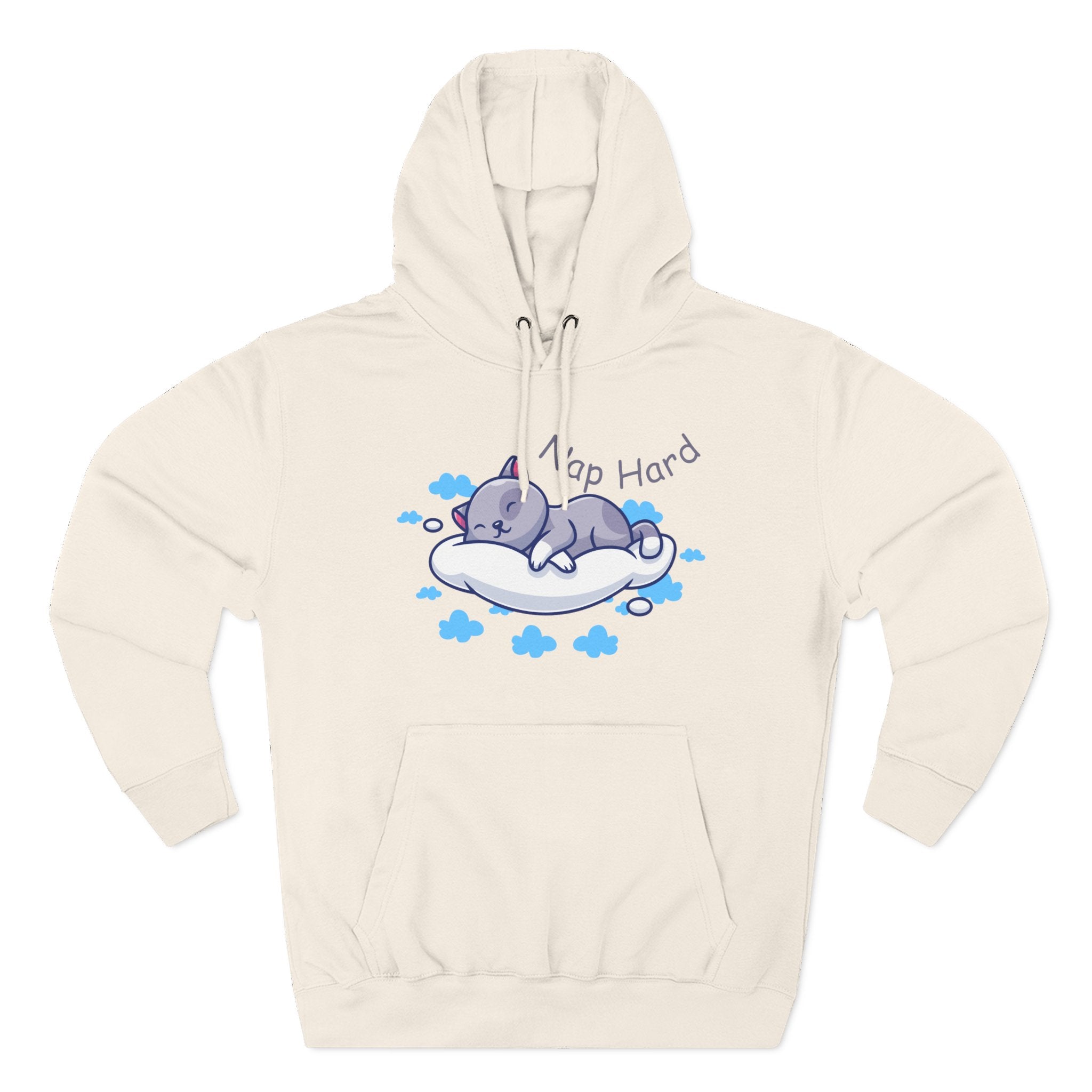 Cozy Cat Nap Hoodie - Perfect for Pet Lovers, Chill Days, Cozy Nights, Birthday Gift, Cat Pajama