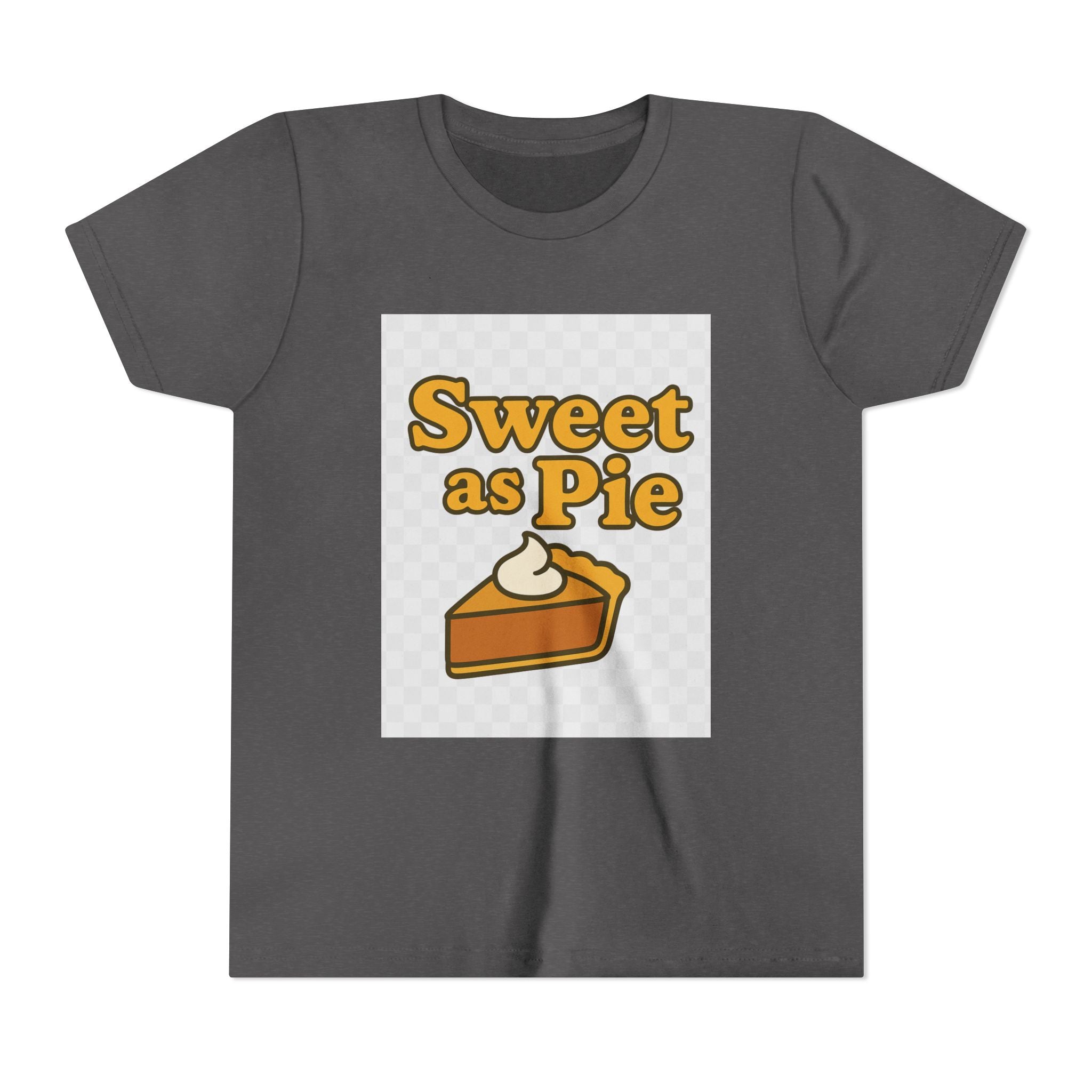 Sweet as Pie Youth Tee - Cute Dessert Graphic T-Shirt for Kids