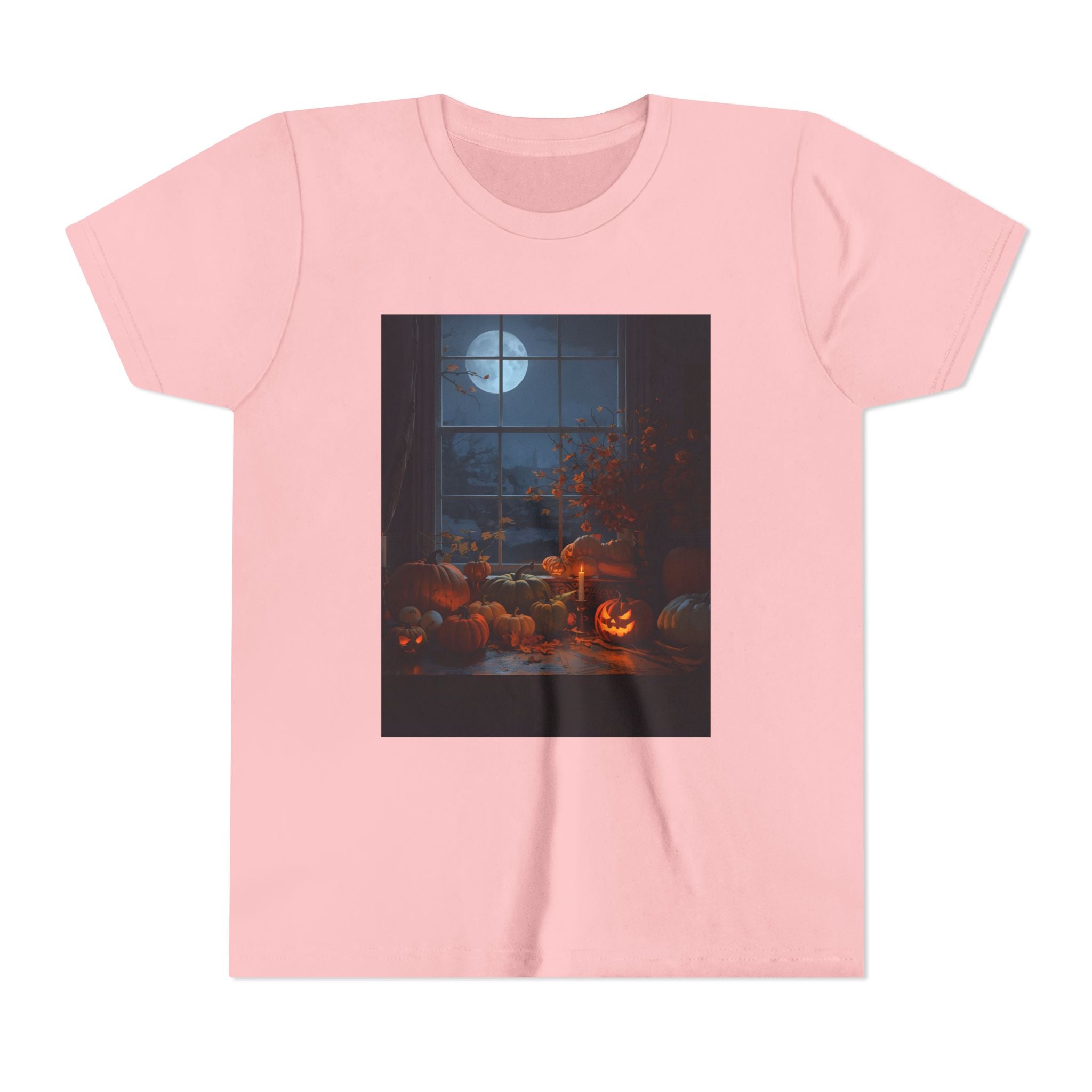 Halloween Pumpkin Youth Short Sleeve Tee