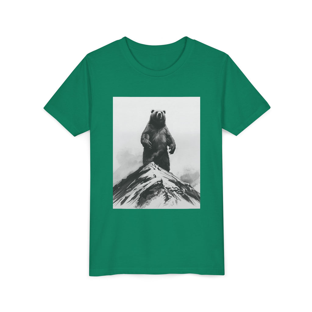 Bear Mountain Snow Youth Short Sleeve Tee