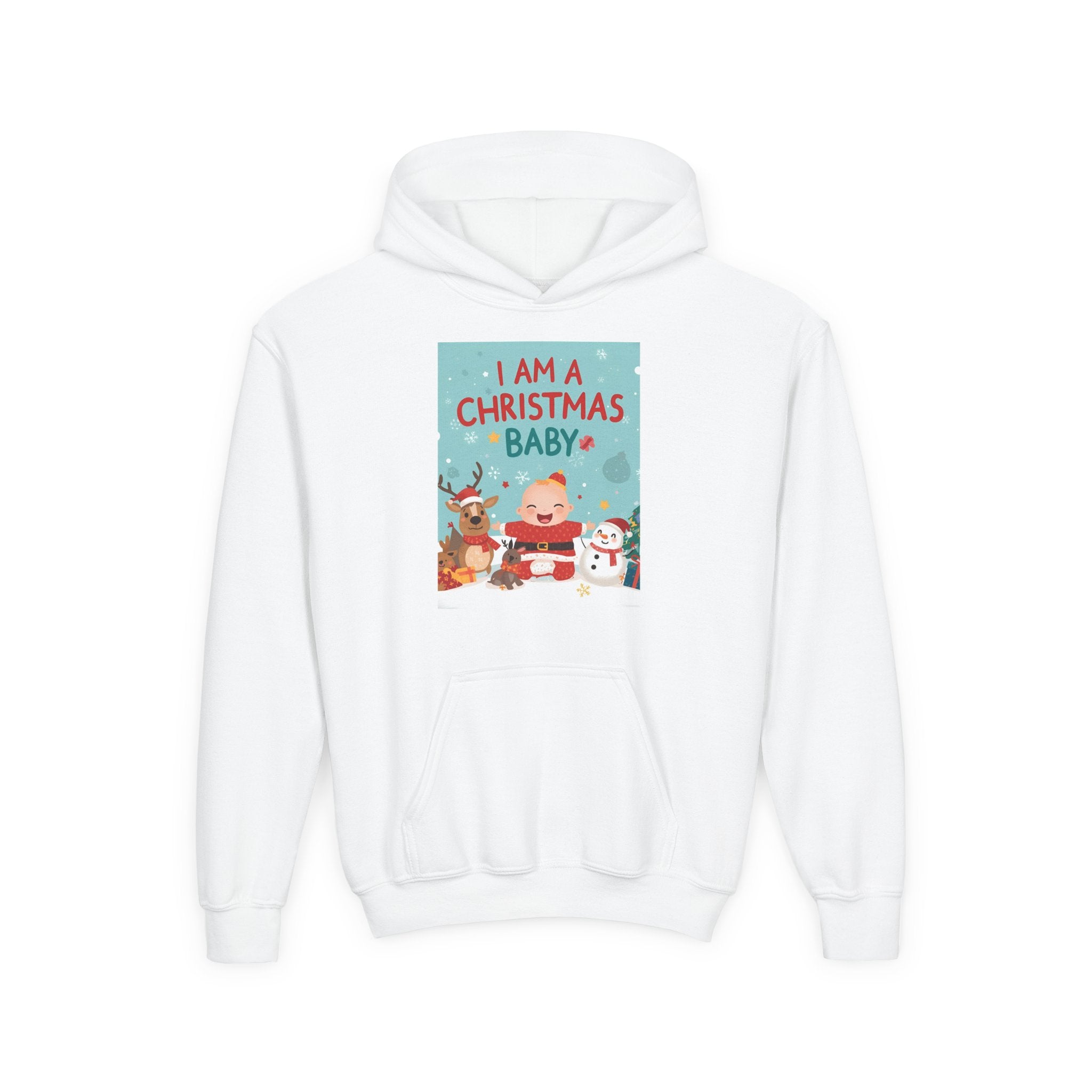 Christmas Youth Heavy Blend Hooded Sweatshirt