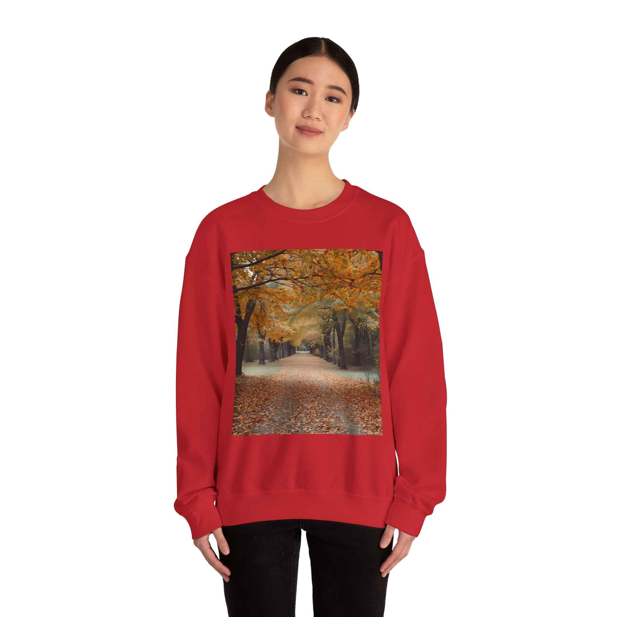 Autumn Vibes Unisex Heavy Blend™ Crewneck Sweatshirt