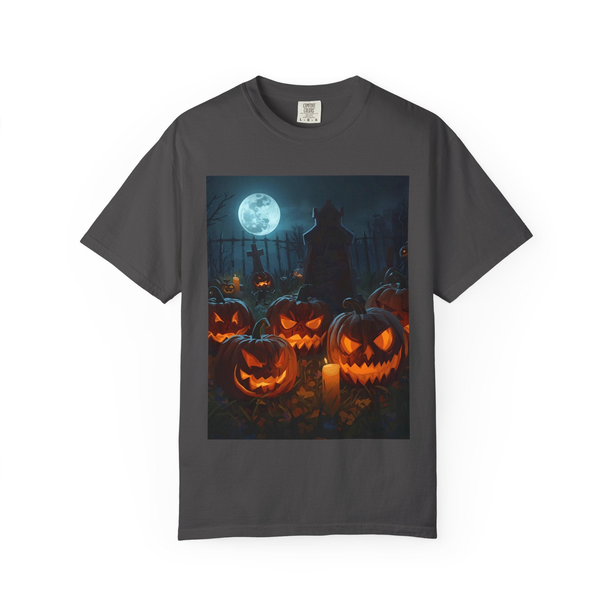 Halloween Pumpkin Unisex T-Shirt, Spooky Shirt, Fall Apparel, Halloween Costume, Casual Wear, Party Shirt