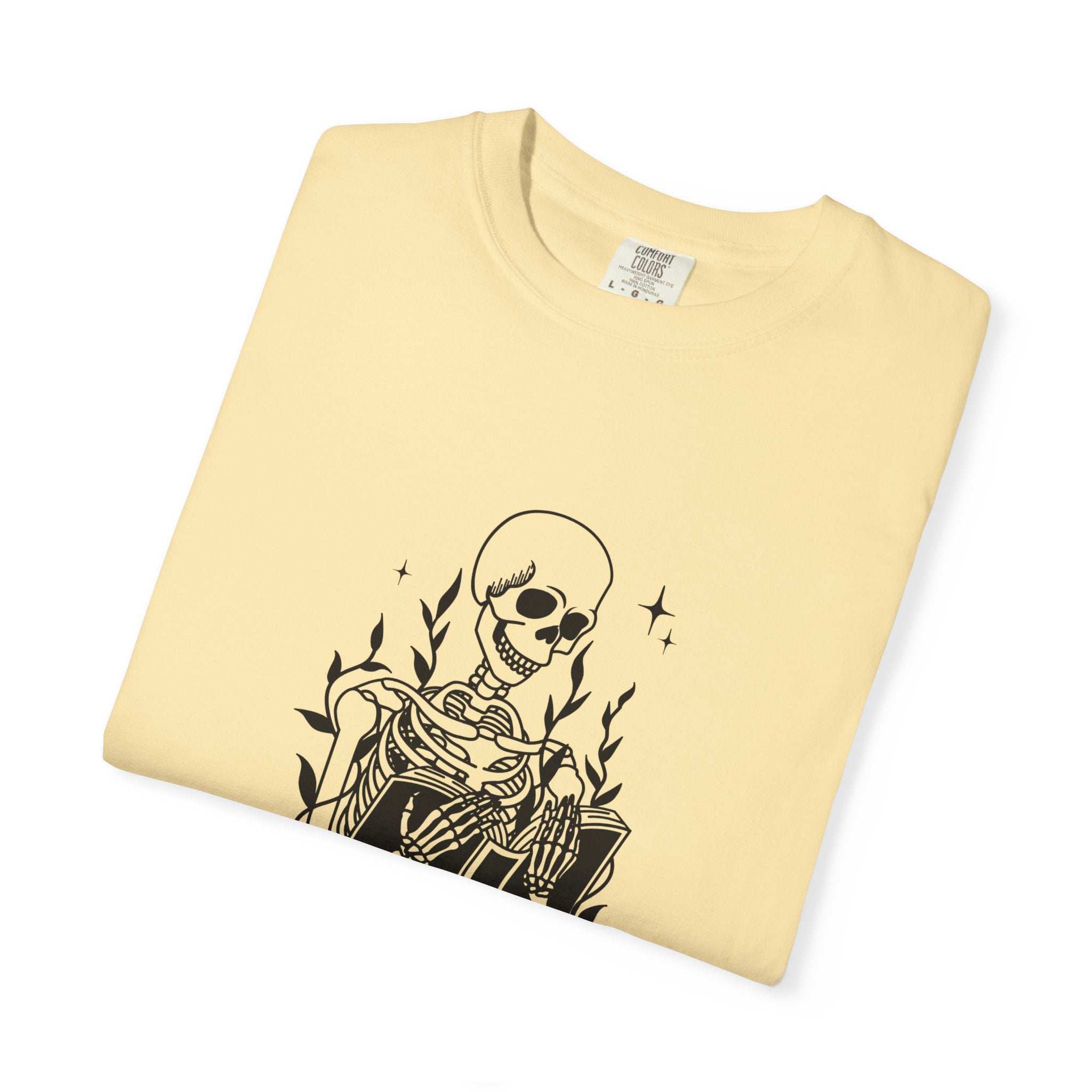 Spooky Skeleton Tee, Too Ghoul for School Shirt, Halloween T-Shirt, Unisex Graphic Tee, Fall Fashion Top, Goth Aesthetic Clothing