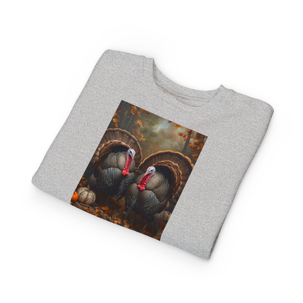Thanksgiving Turkey Toddler Sweatshirt