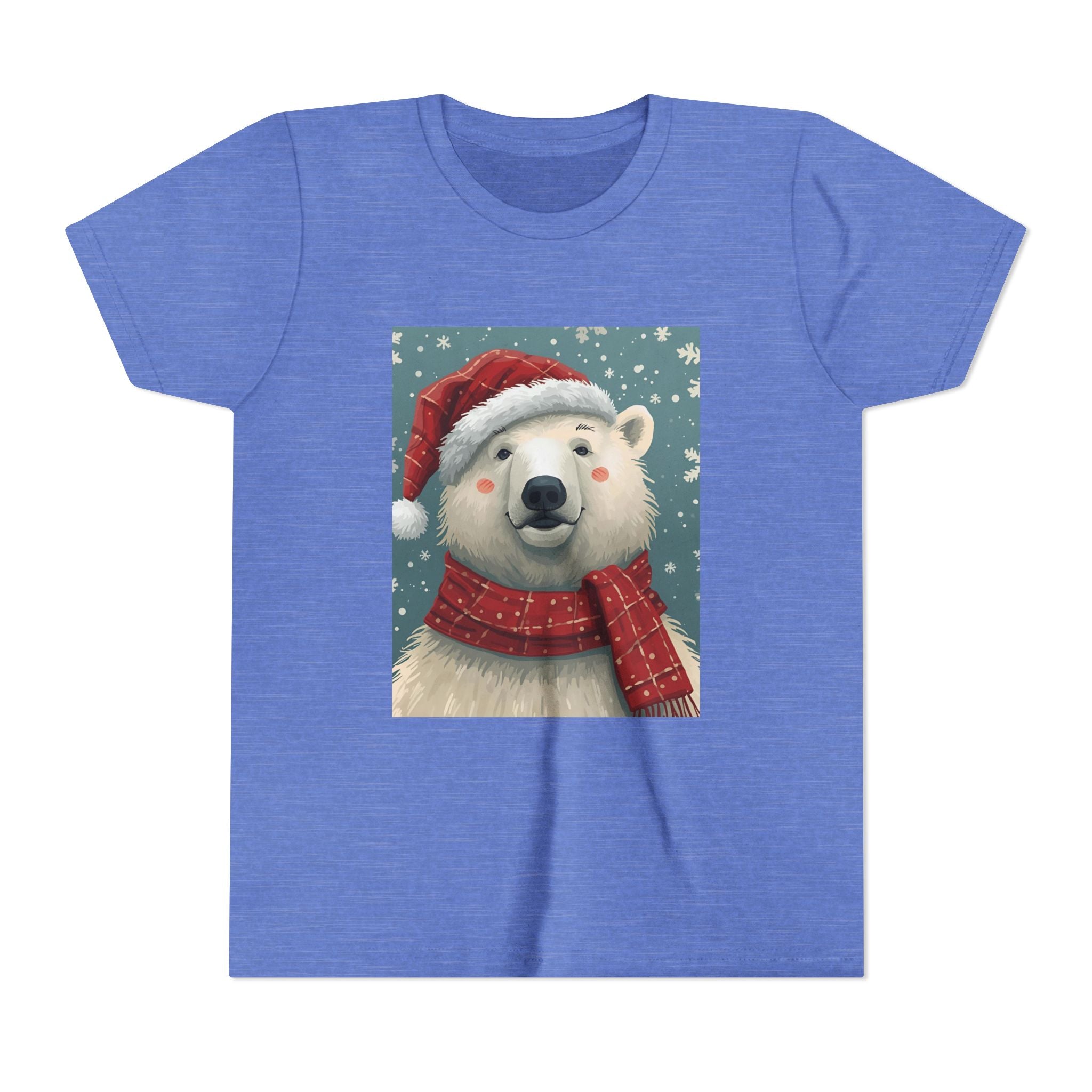 Christmas Bear Youth Short Sleeve Tee