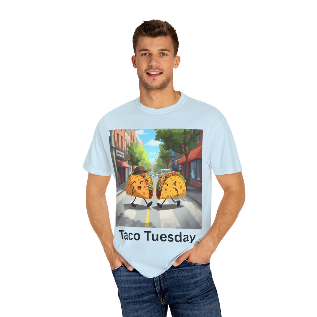 Taco Tuesday Unisex Garment-Dyed T-shirt