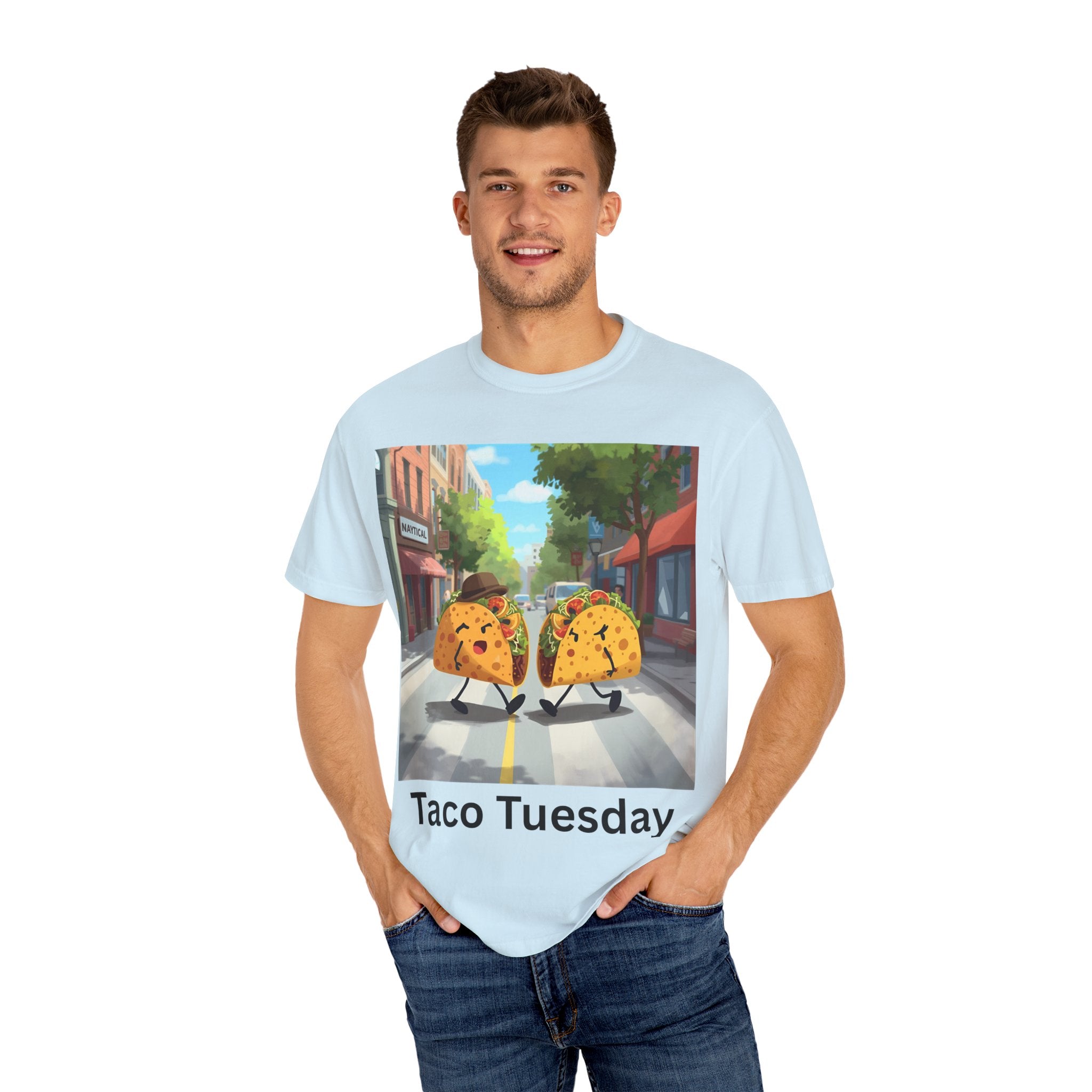Taco Tuesday Unisex Garment-Dyed T-shirt