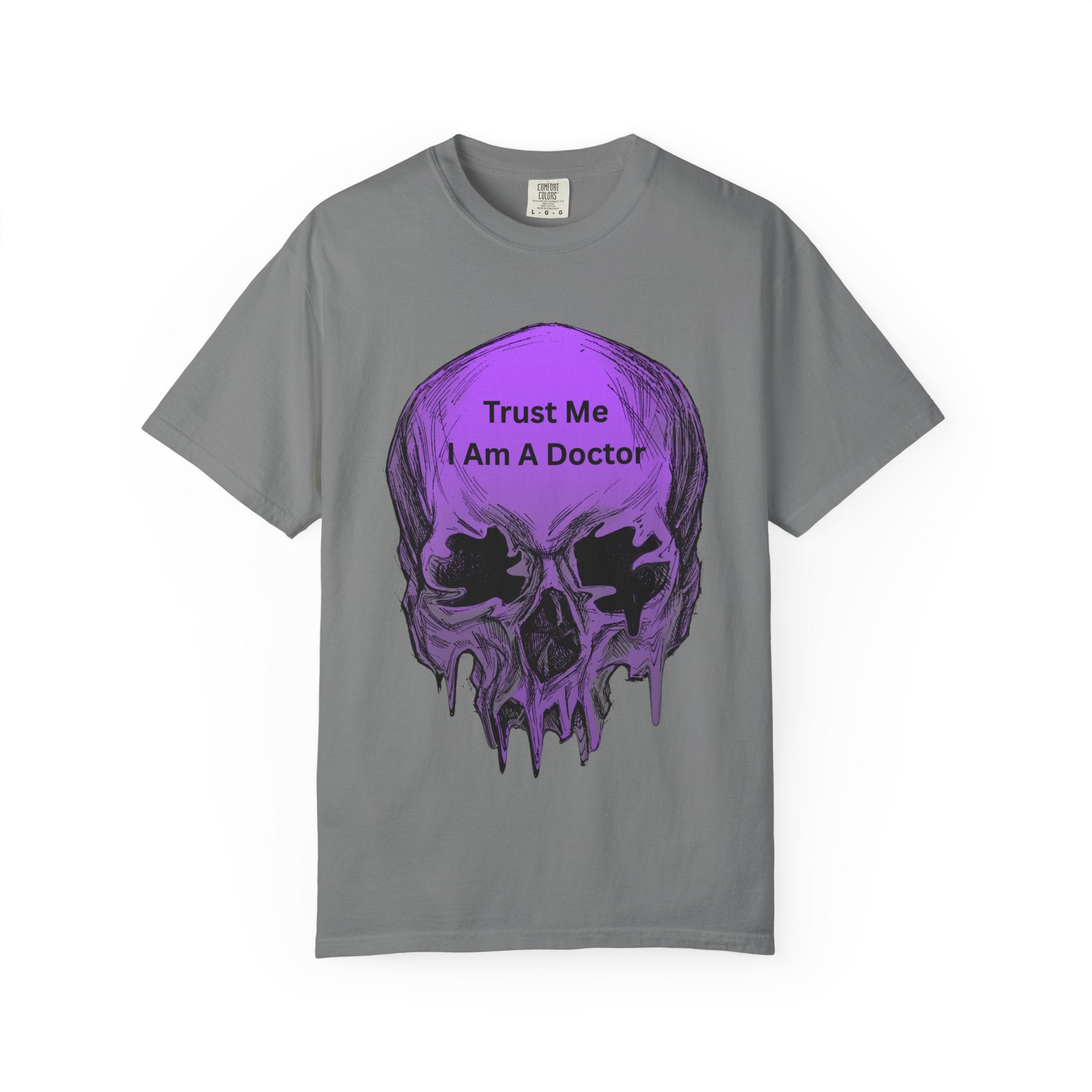 Doctor Skull T-Shirt | Trust Me I Am A Doctor Graphic Tee | Gift for Medical Workers, Halloween Costume, Unisex
