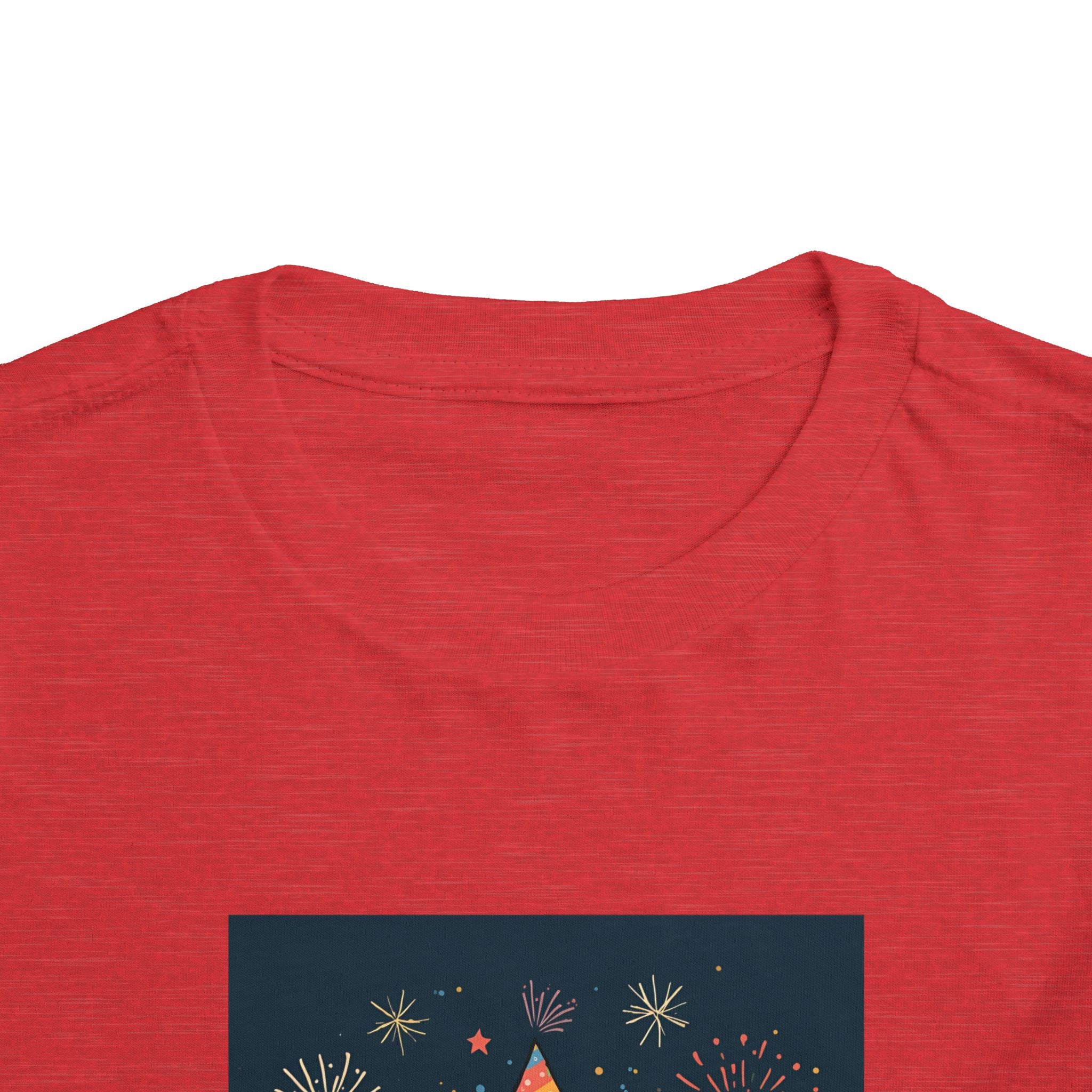 I Am A New Years Baby Toddler Short Sleeve Tee