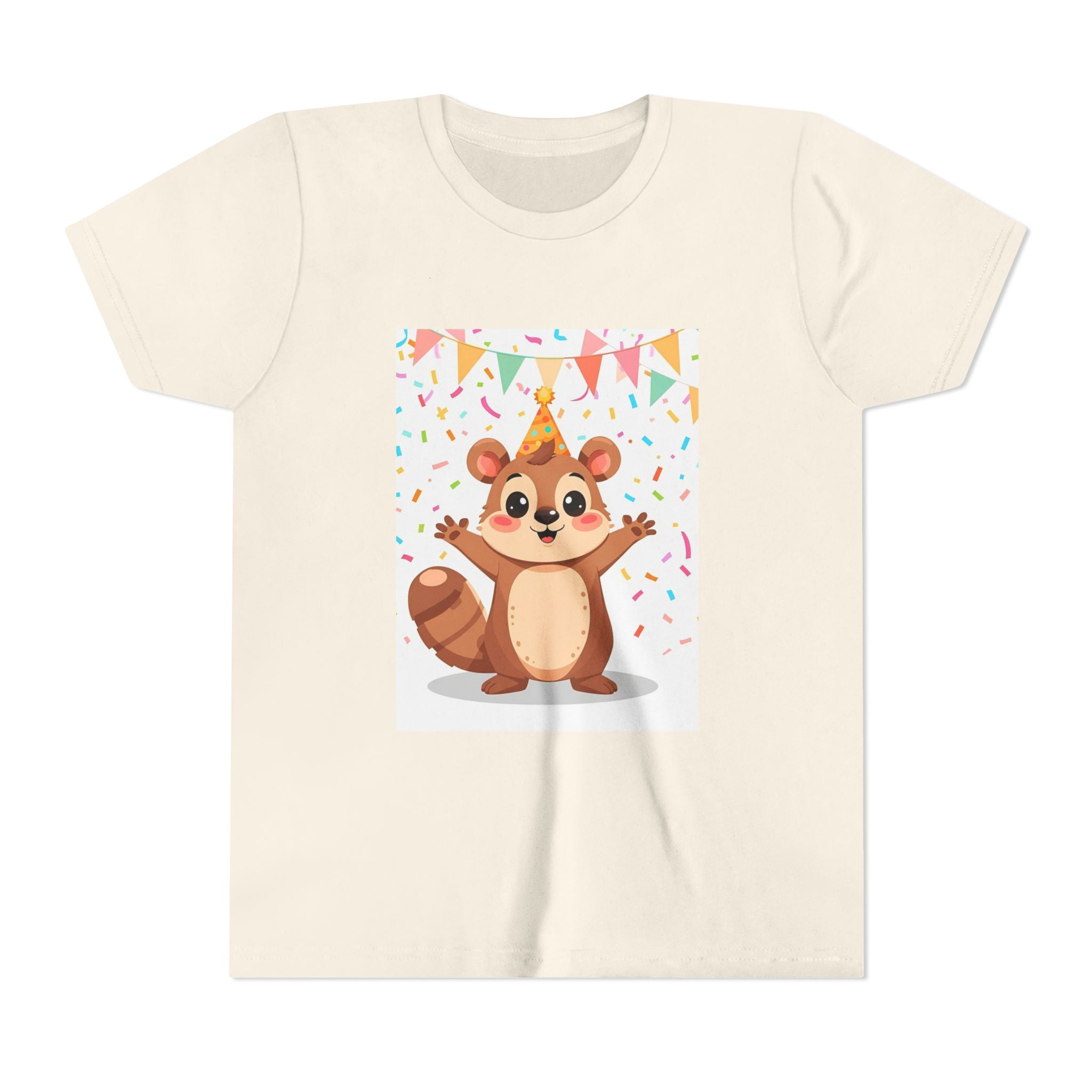 Squirl Birthday Youth Short Sleeve Tee