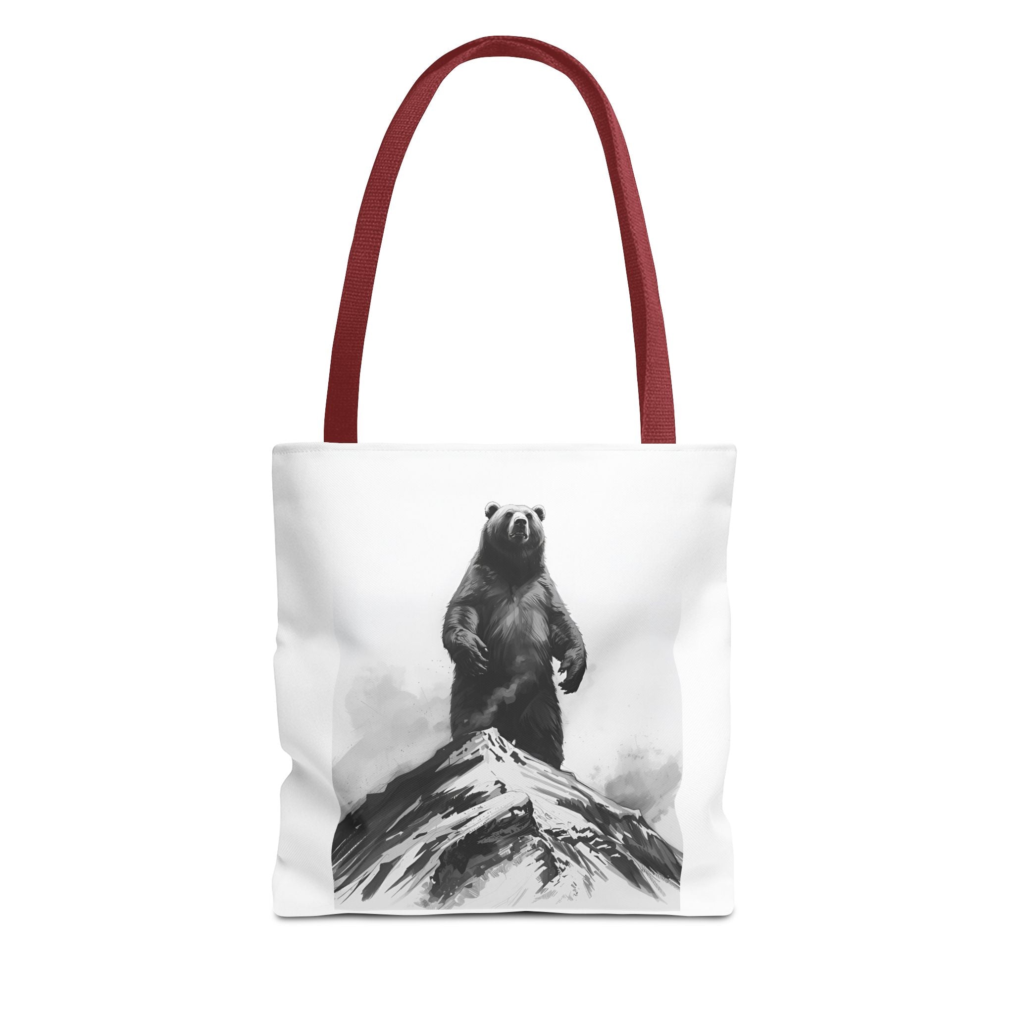 Bear Mountain Snow Tote Bag (AOP)