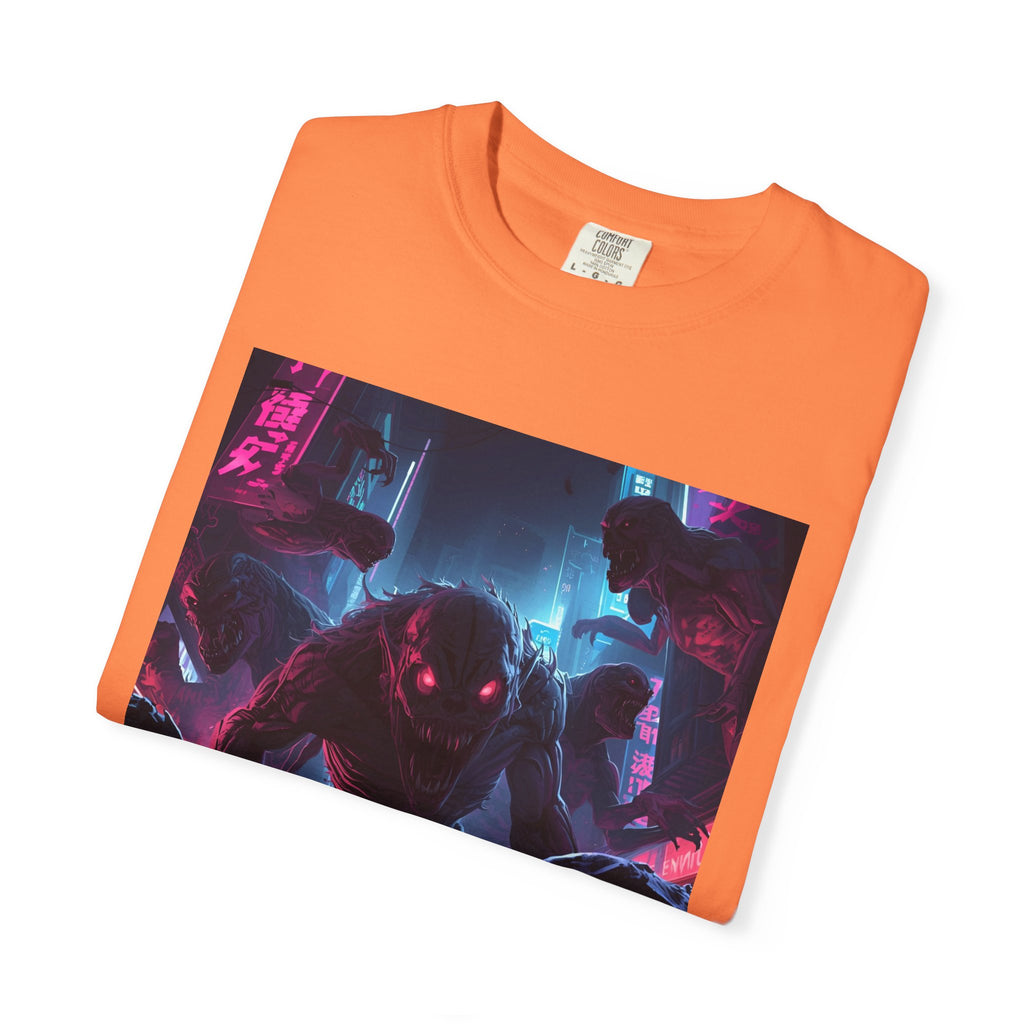 Spooky Creature Unisex Graphic Tee - Halloween Horror T-Shirt, Vintage Style, Spooky Gift, Unisex Halloween Apparel, Unique Costume Alternative
