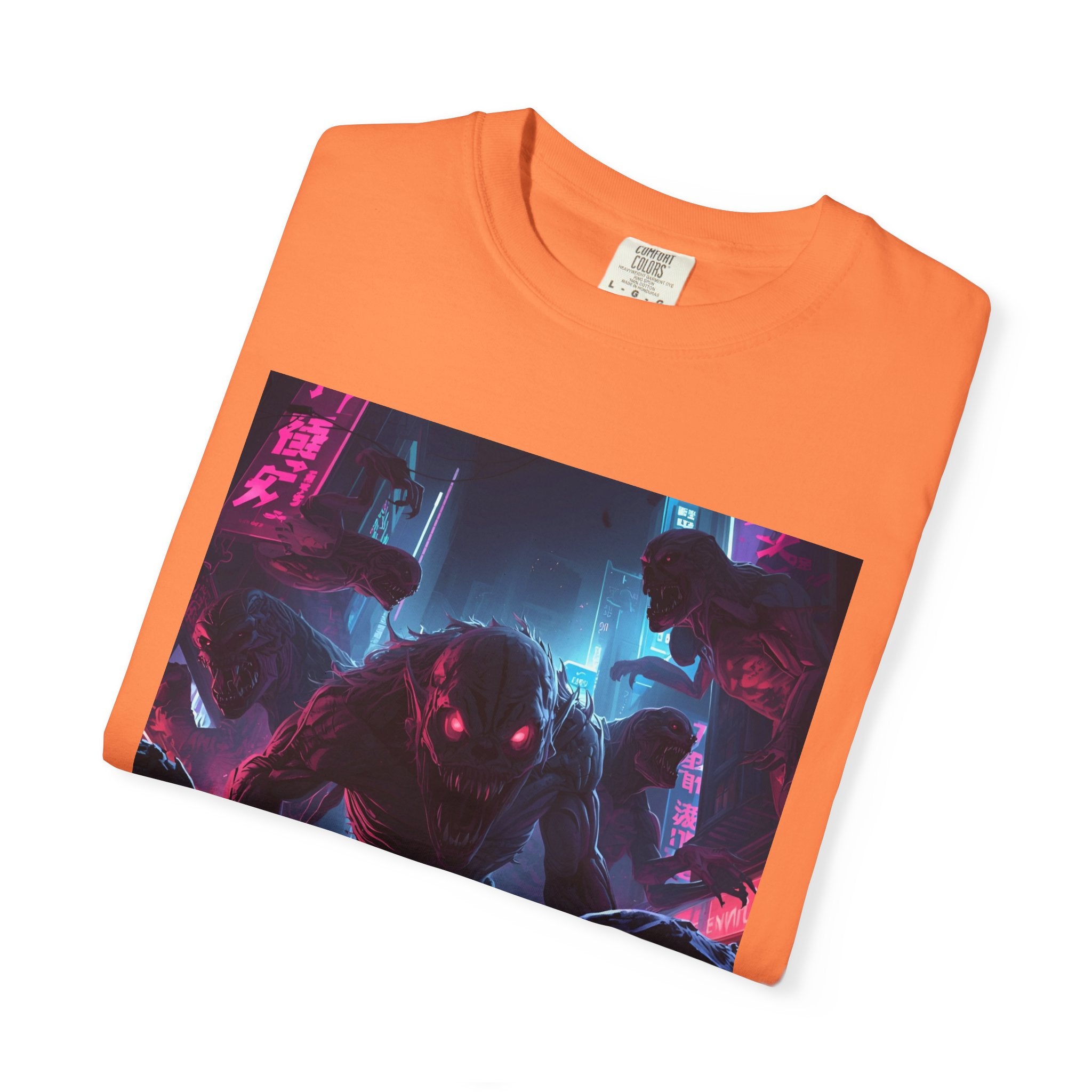 Spooky Creature Unisex Graphic Tee - Halloween Horror T-Shirt, Vintage Style, Spooky Gift, Unisex Halloween Apparel, Unique Costume Alternative