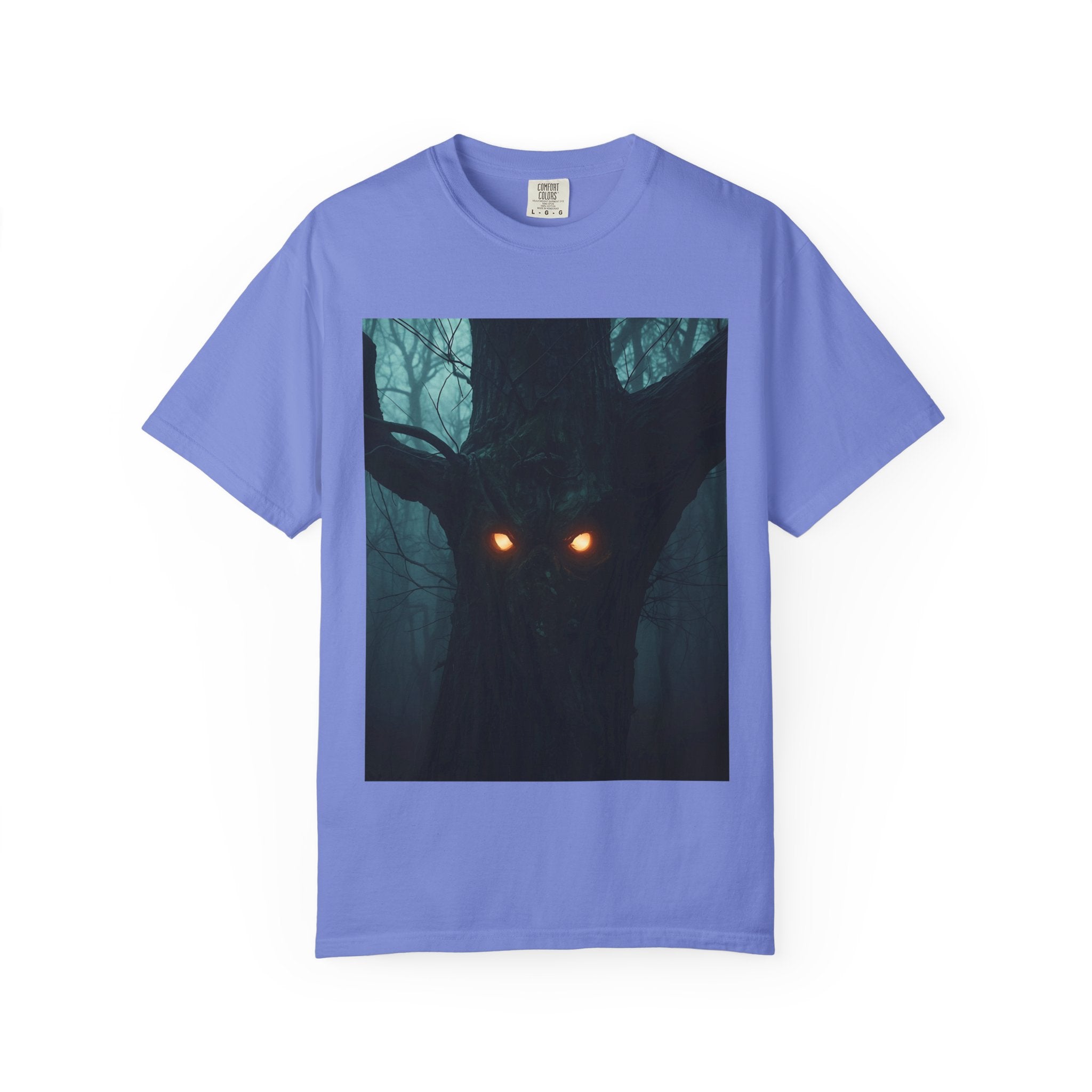 Spooky Mysterious Forest Creature T-Shirt, Unisex Shirt, Nature Lover Gift, Halloween Apparel, Unique Graphic Tee