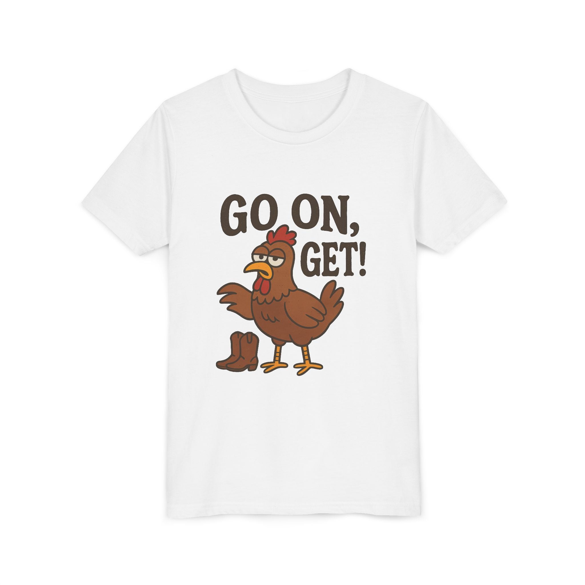 Go On Get Funny Youth Short Sleeve Tee