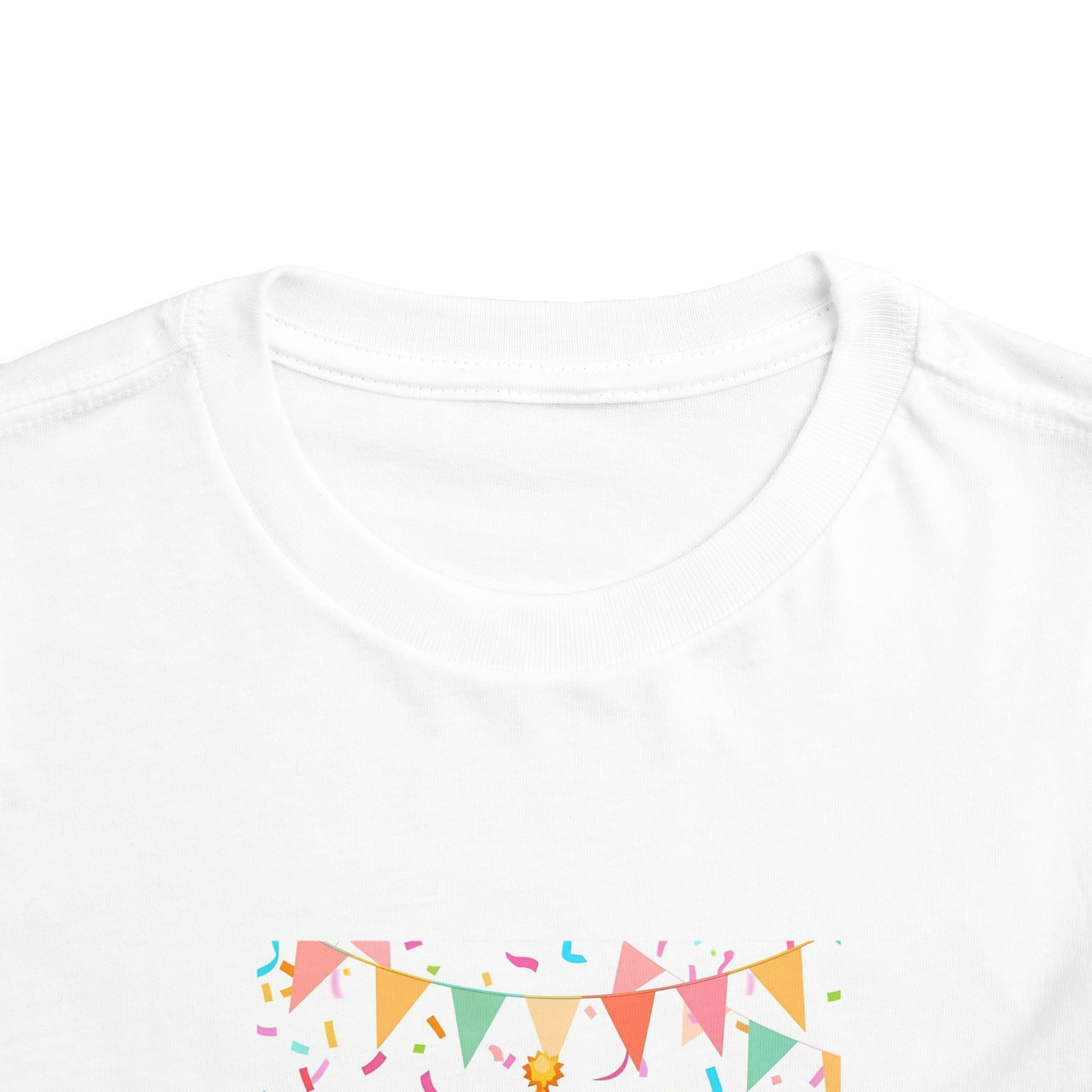 Party Animal With Squirl Toddler Short Sleeve Tee