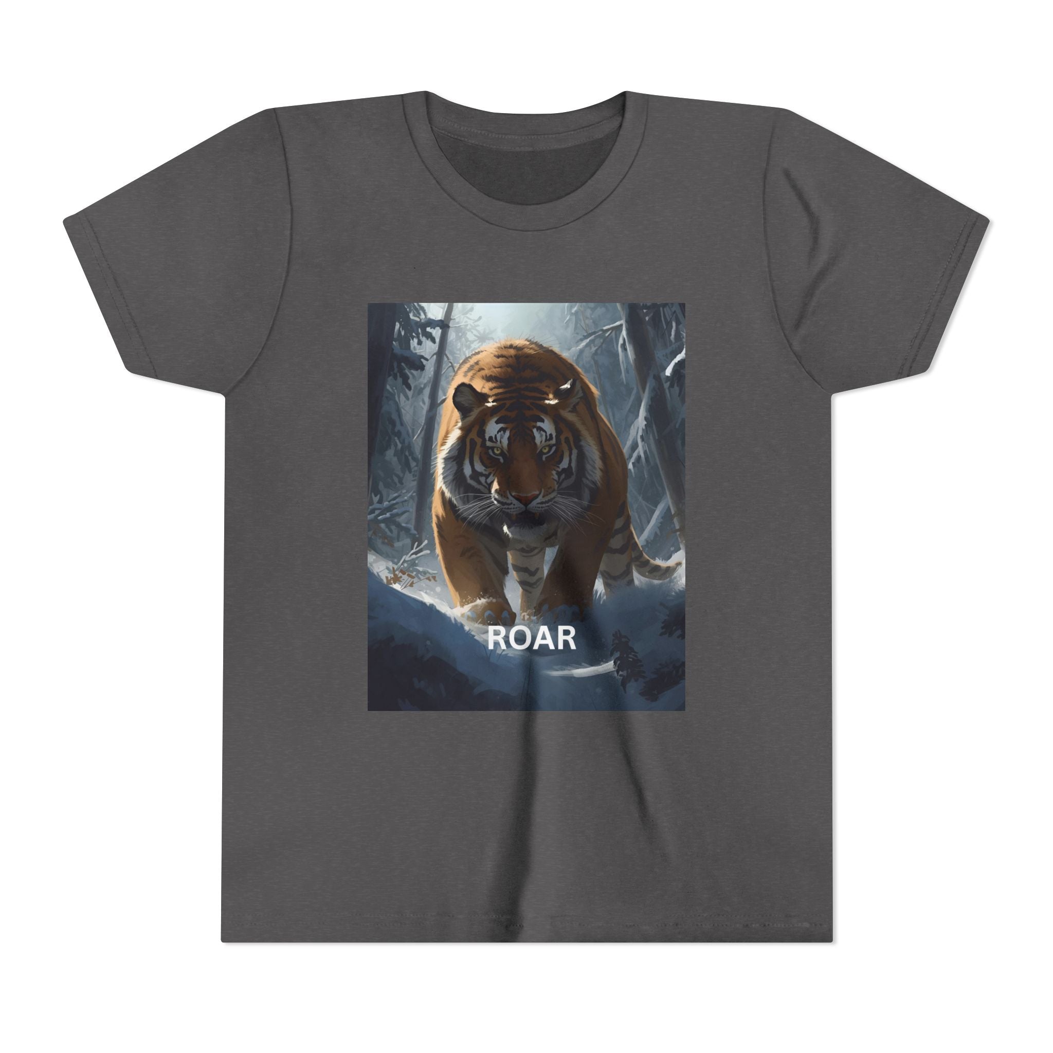 Tiger Roar Snow Youth Short Sleeve Tee