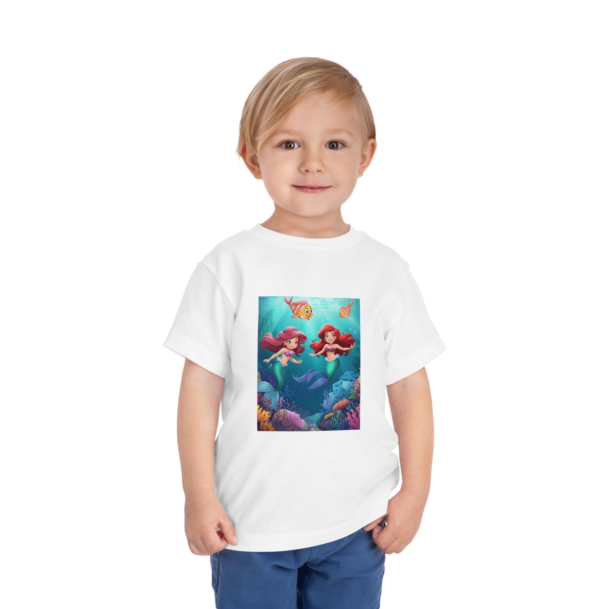 Mermaid Toddler Short Sleeve Tee