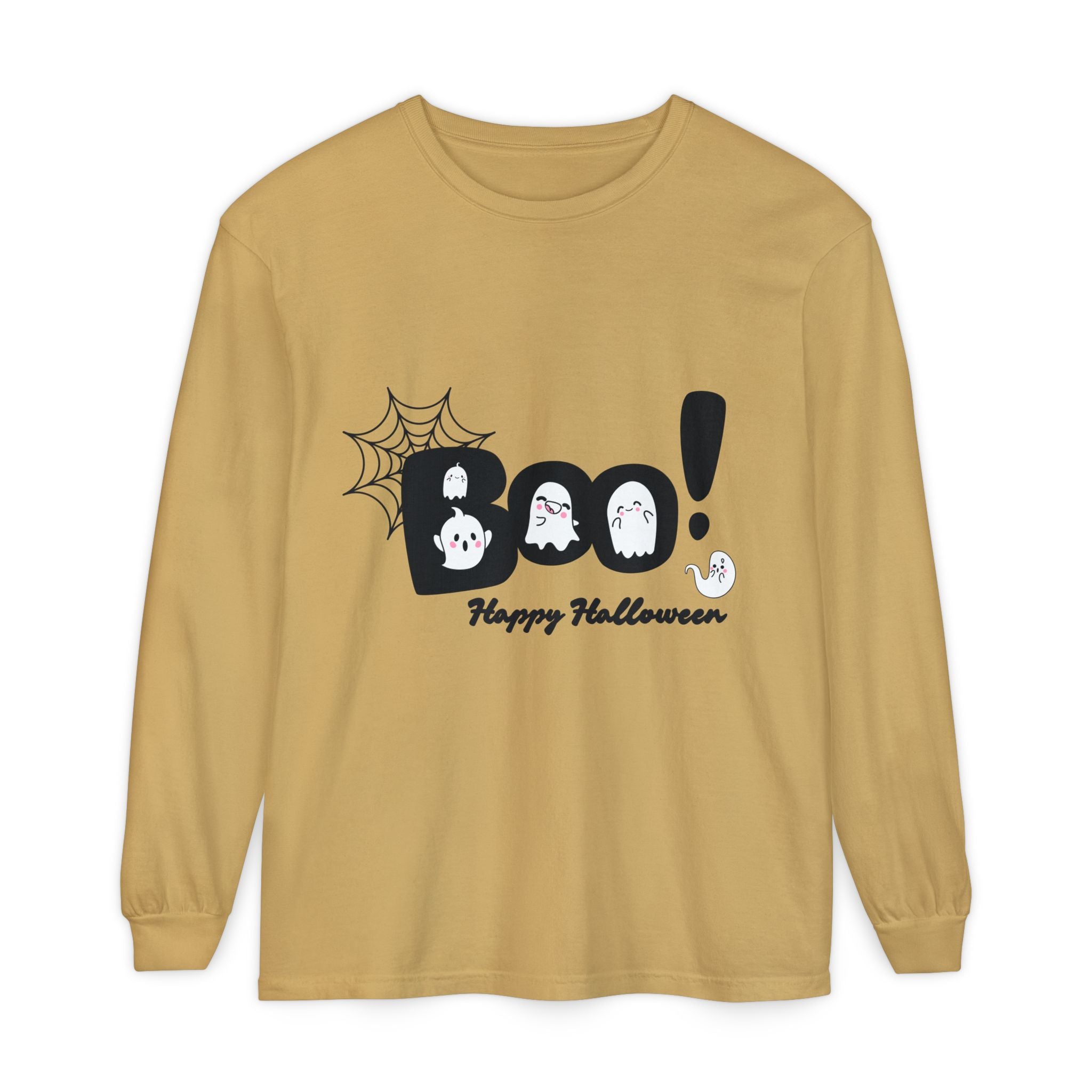 Halloween Boo Long Sleeve T-Shirt, Unisex Spooky Tee, Perfect for Fall Celebrations, Ghost Graphic Shirt, October Style Apparel, Casual [...]