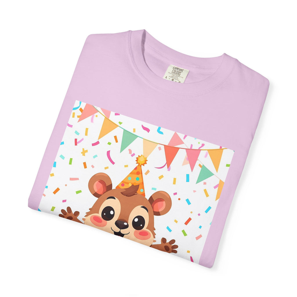 Adorable Party Animal Squirl T-Shirt - Birthday Gift, Unisex Tee, Celebration Apparel, Cute Animal Print, Fun Gift Idea