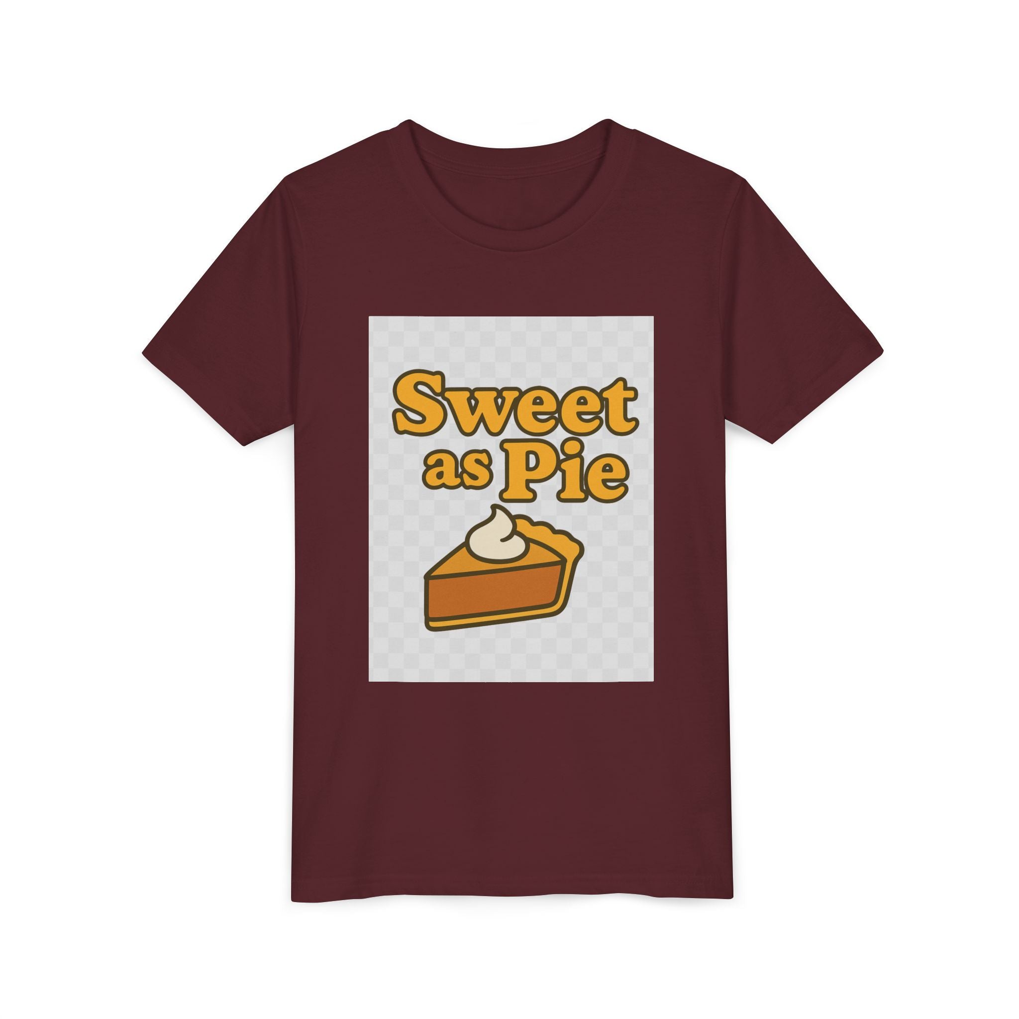 Sweet as Pie Youth Tee - Cute Dessert Graphic T-Shirt for Kids