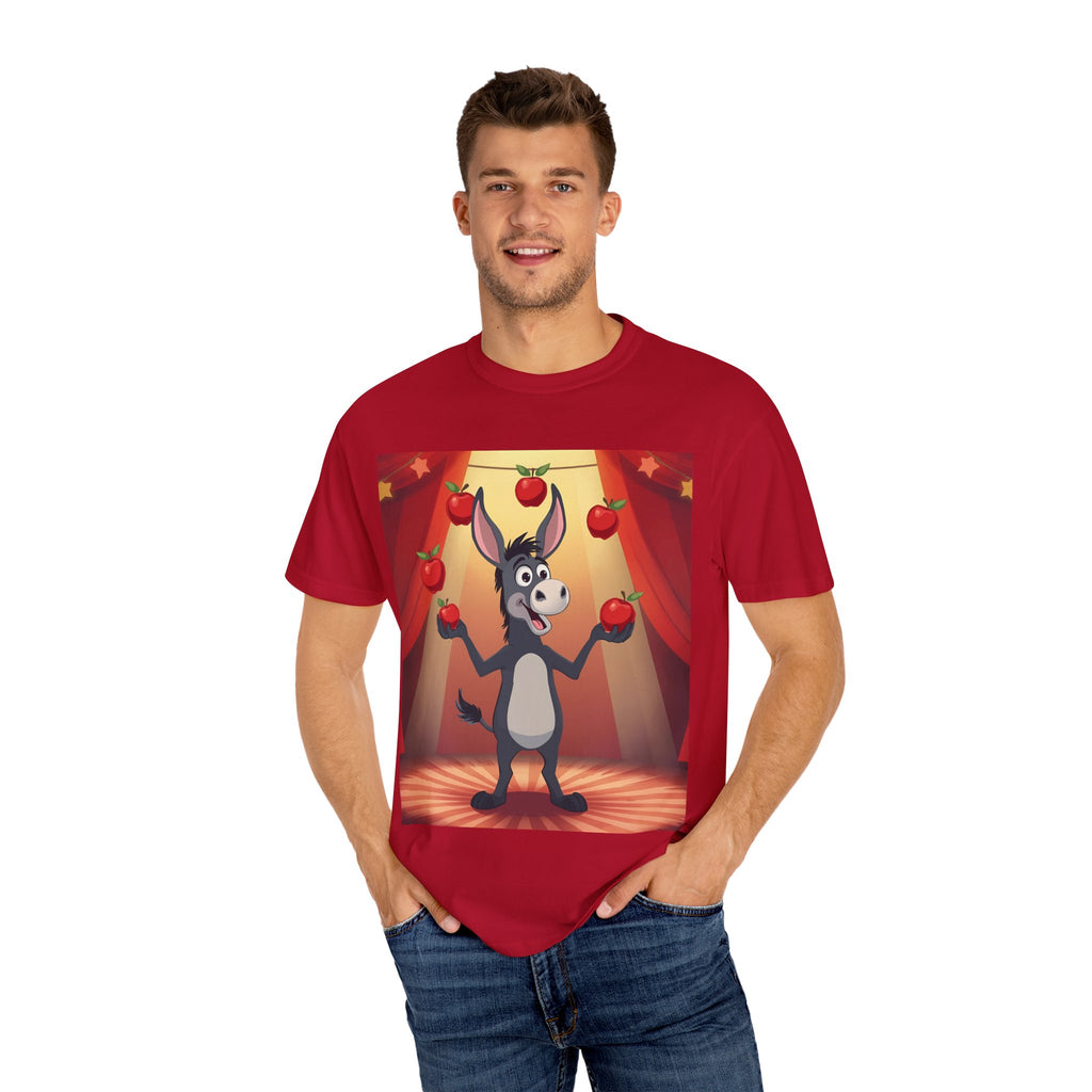 Donkey Cartoon T-Shirt for Fun Lovers, Perfect for Gifts, Casual Wear, Birthday Parties, Animal Theme, Unique Style