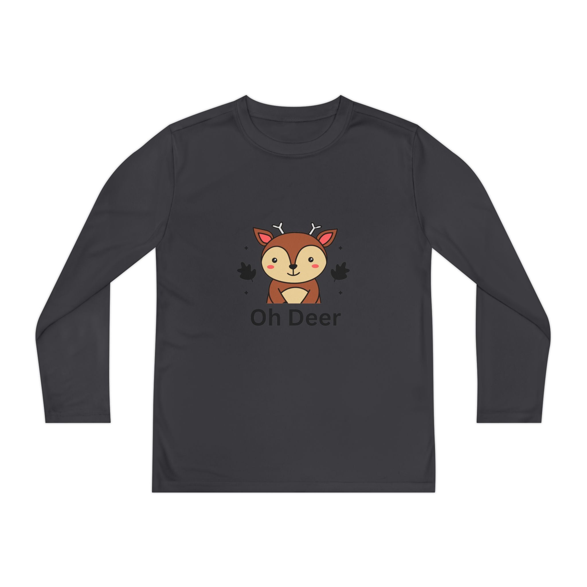 Oh Deer Youth Long Sleeve Competitor Tee