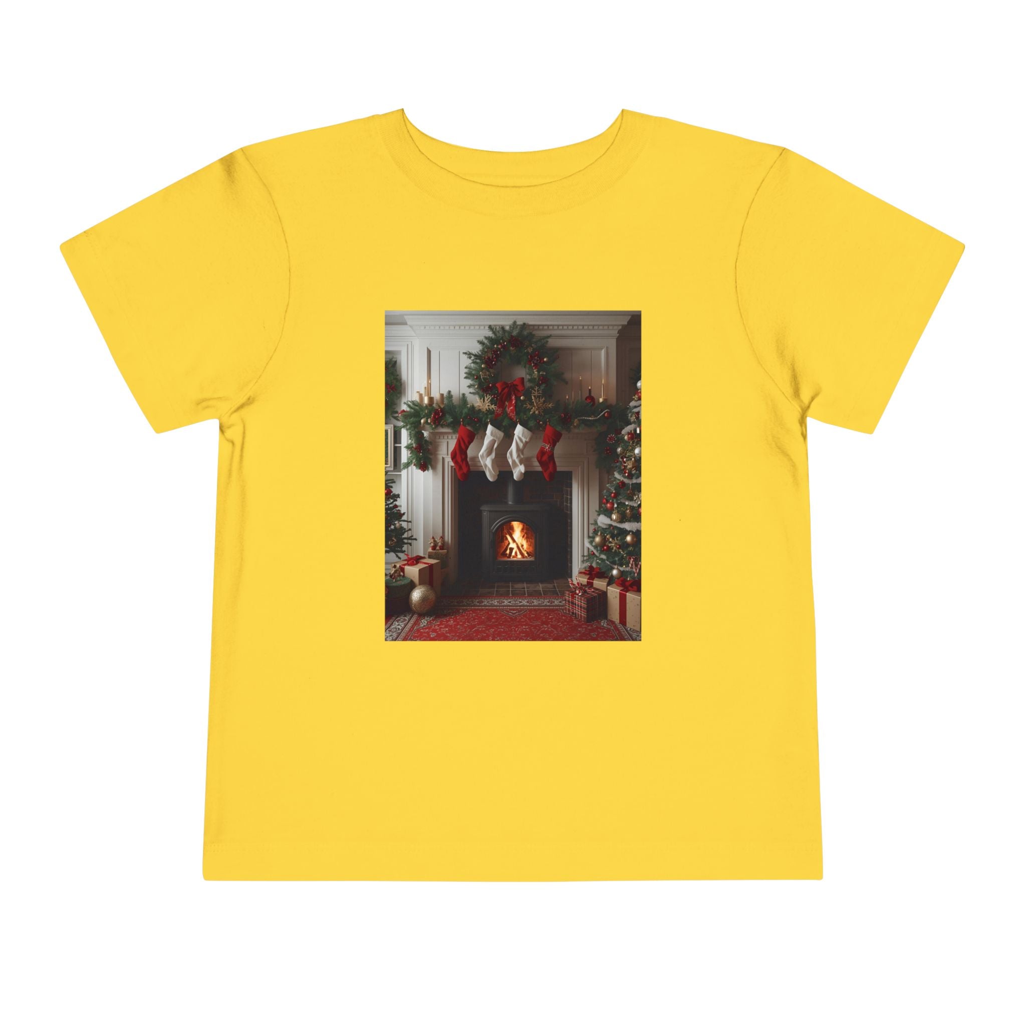Cozy Christmas Toddler Tee, Holiday Kids Shirt, Cute Winter Tee, Toddler Christmas Outfit, Festive Short Sleeve Shirt