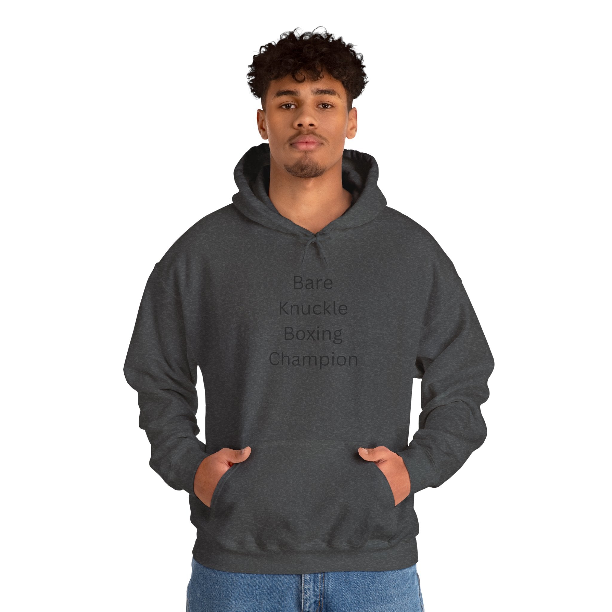 Bare Knuckle Boxing Champion Hoodie | Unisex Sweatshirt, Gift for Boxers, Fitness Apparel, Sportswear, Boxing Champion Merchandise
