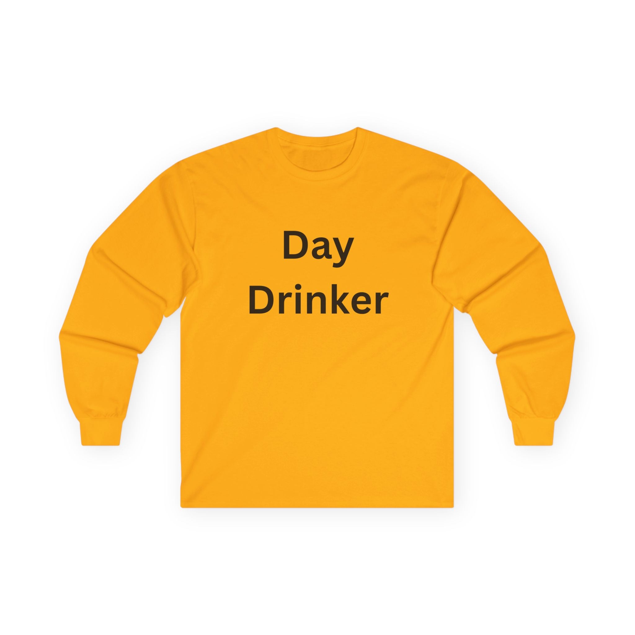 Day Drinker Unisex Long Sleeve Tee - Perfect for Parties, Gifts, Everyday Wear, Festivals, and Casual Hangouts