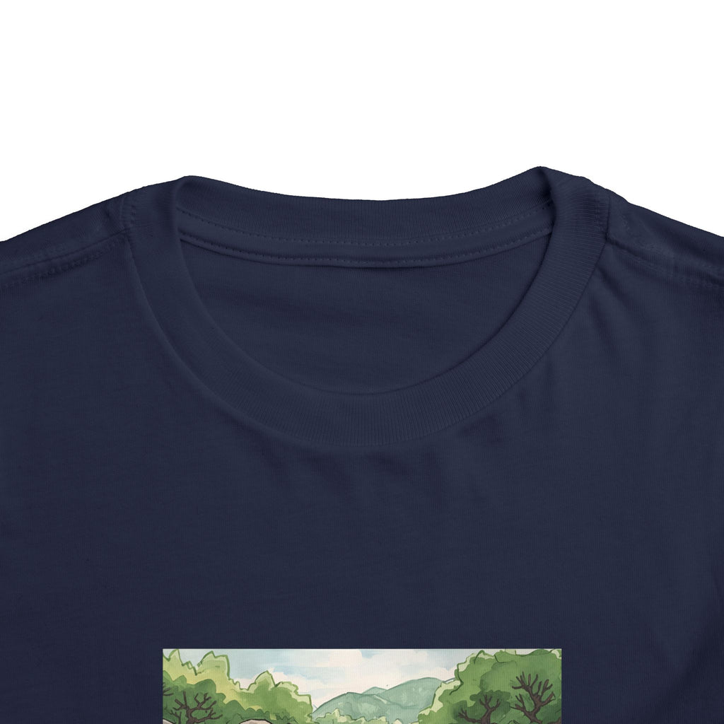 Hippo Cute Toddler Short Sleeve Tee