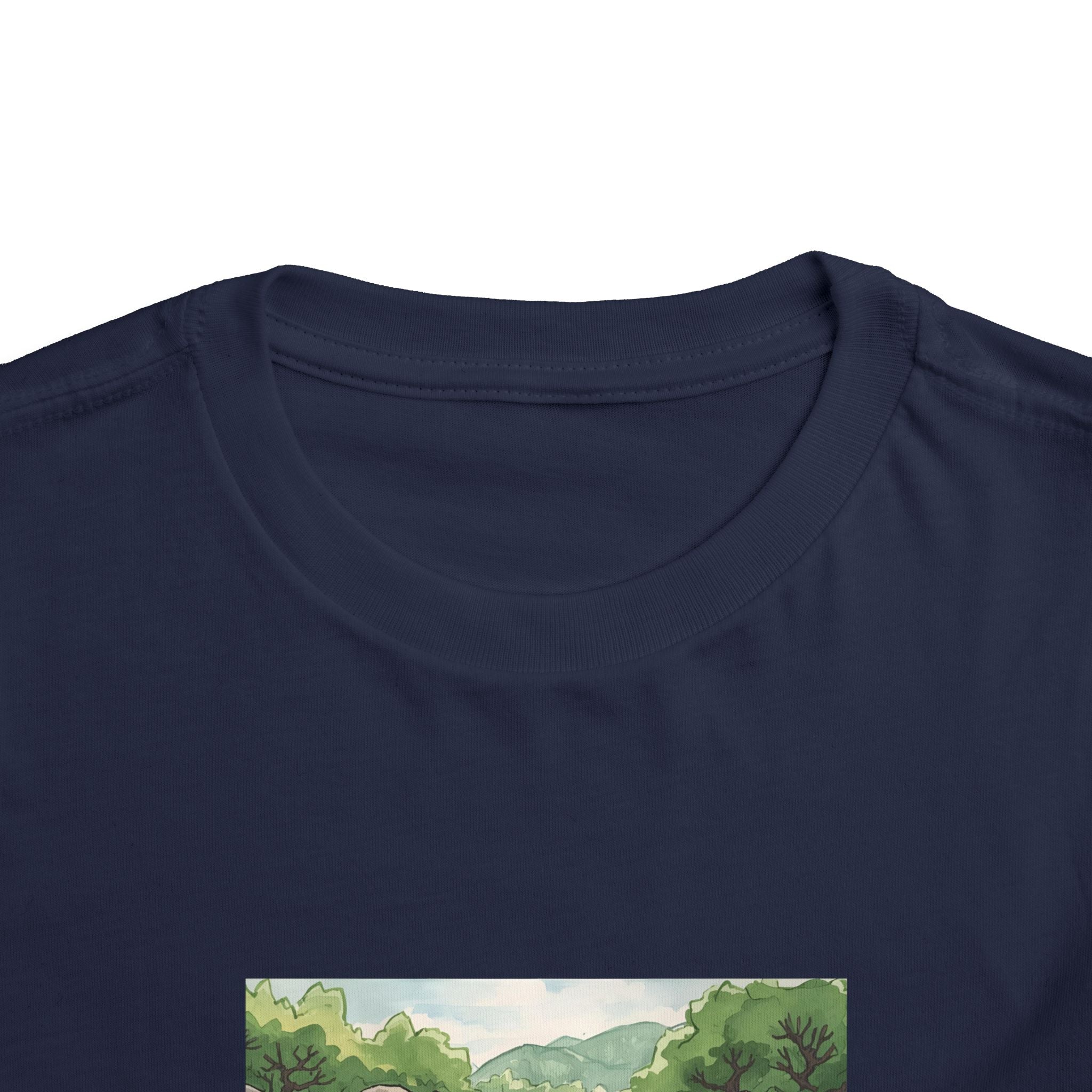 Hippo Cute Toddler Short Sleeve Tee