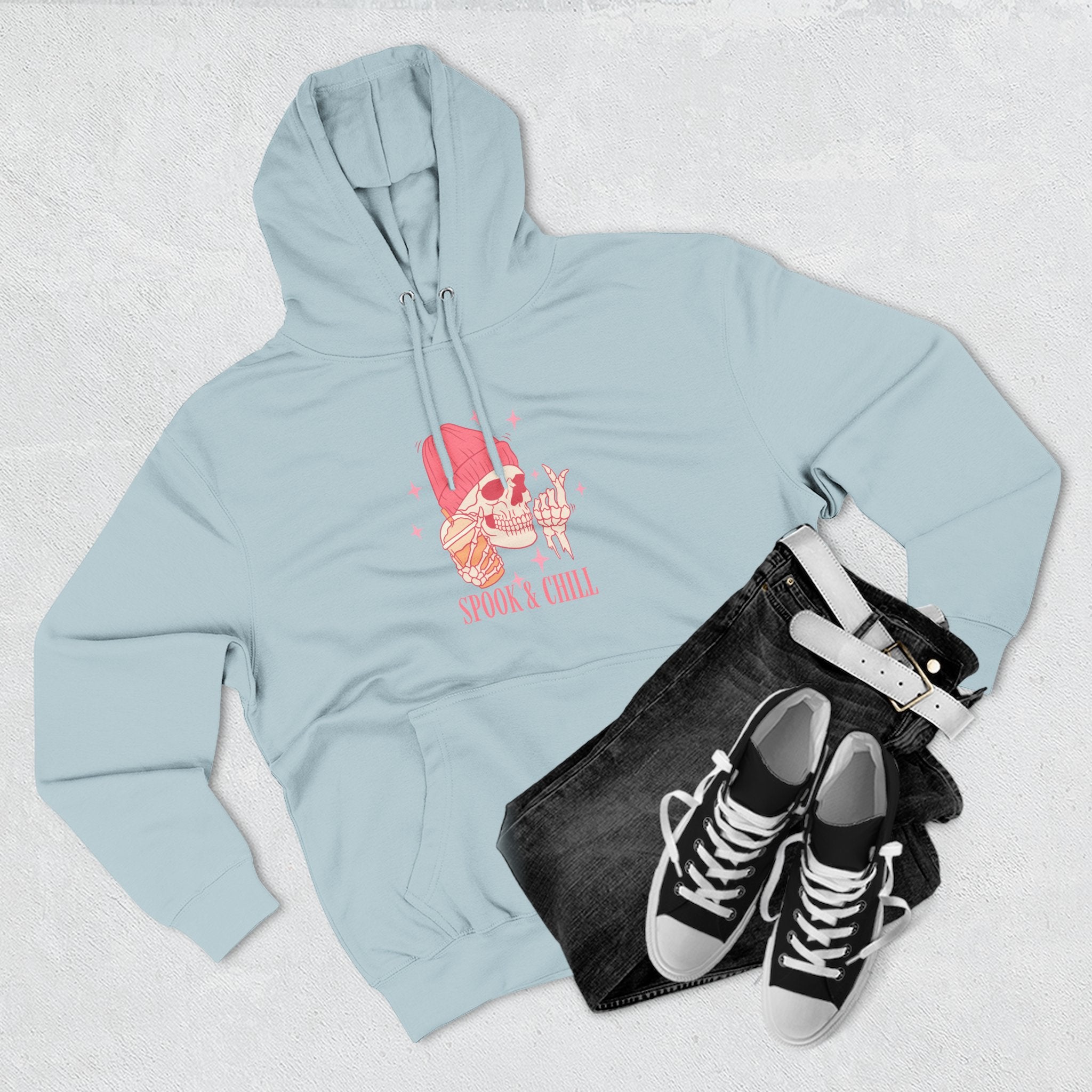 Spook & Chill Three-Panel Fleece Hoodie