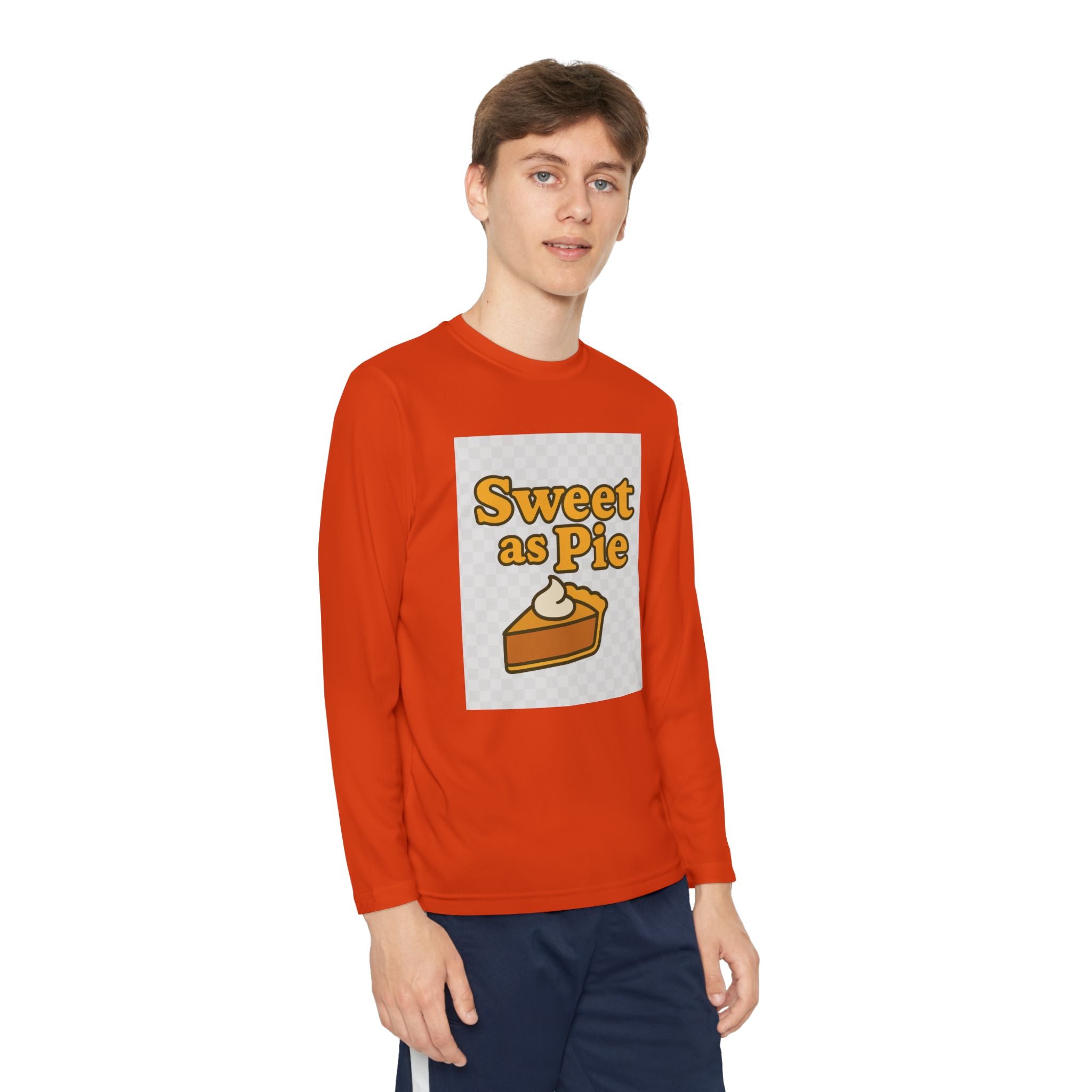 Sweet As Pie Youth Long Sleeve Competitor Tee