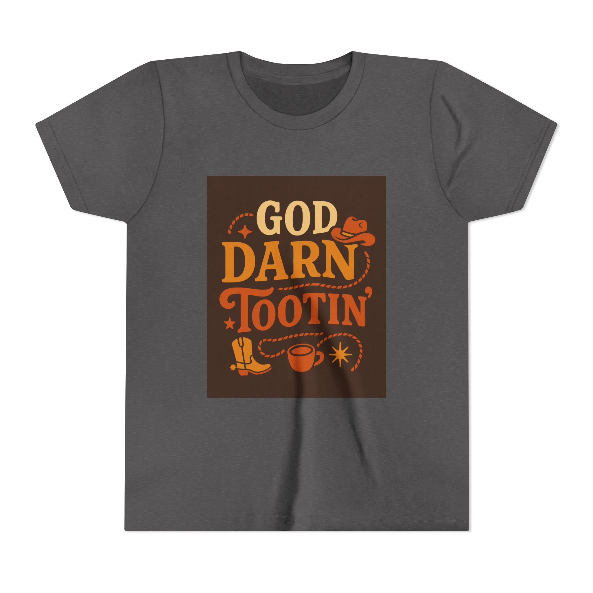 God Darn Tootin Youth Short Sleeve Tee