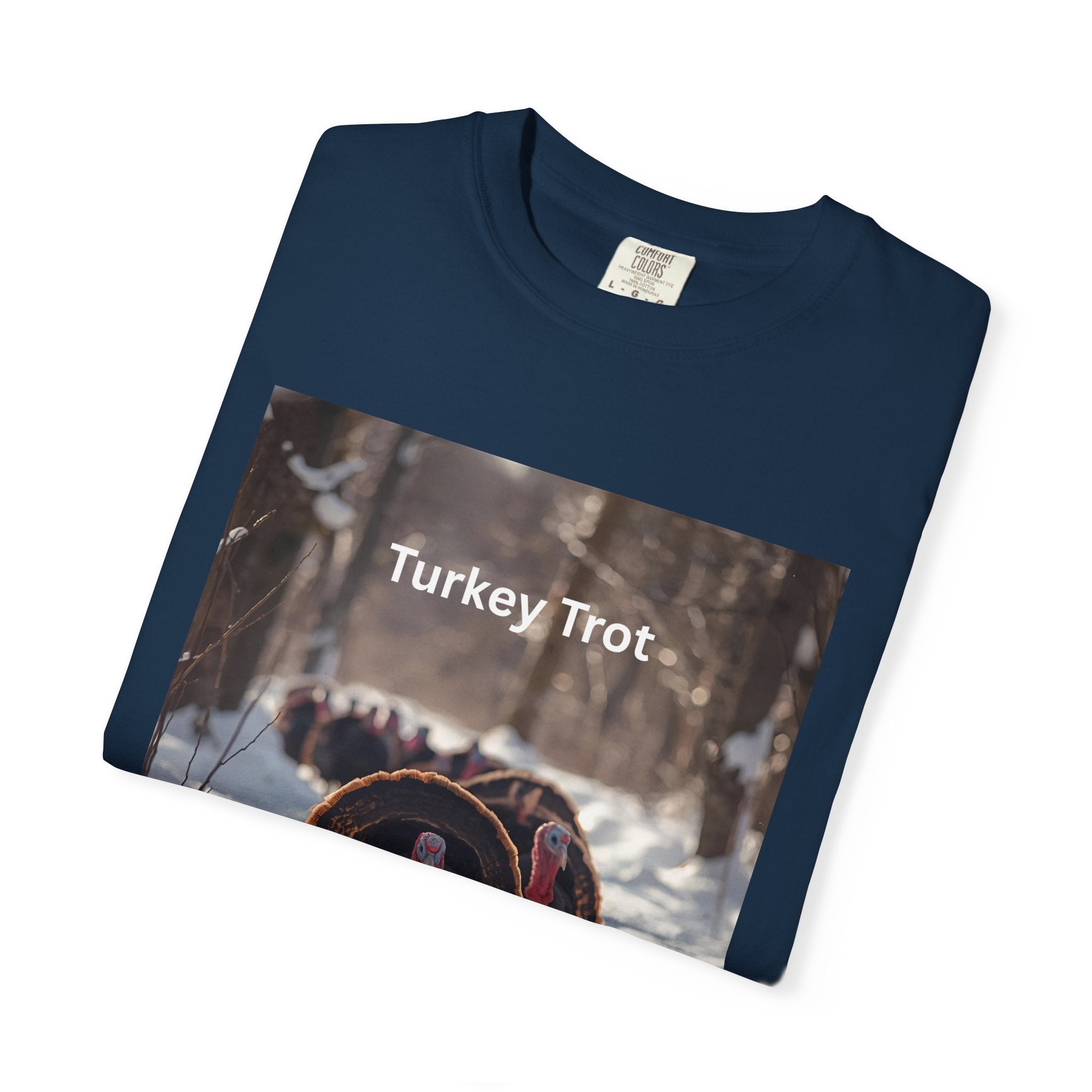 Turkey Trot Unisex T-Shirt, Thanksgiving Shirt, Holiday Apparel, Cozy Fall T-Shirt, Turkey Day Outfit, Casual Wear