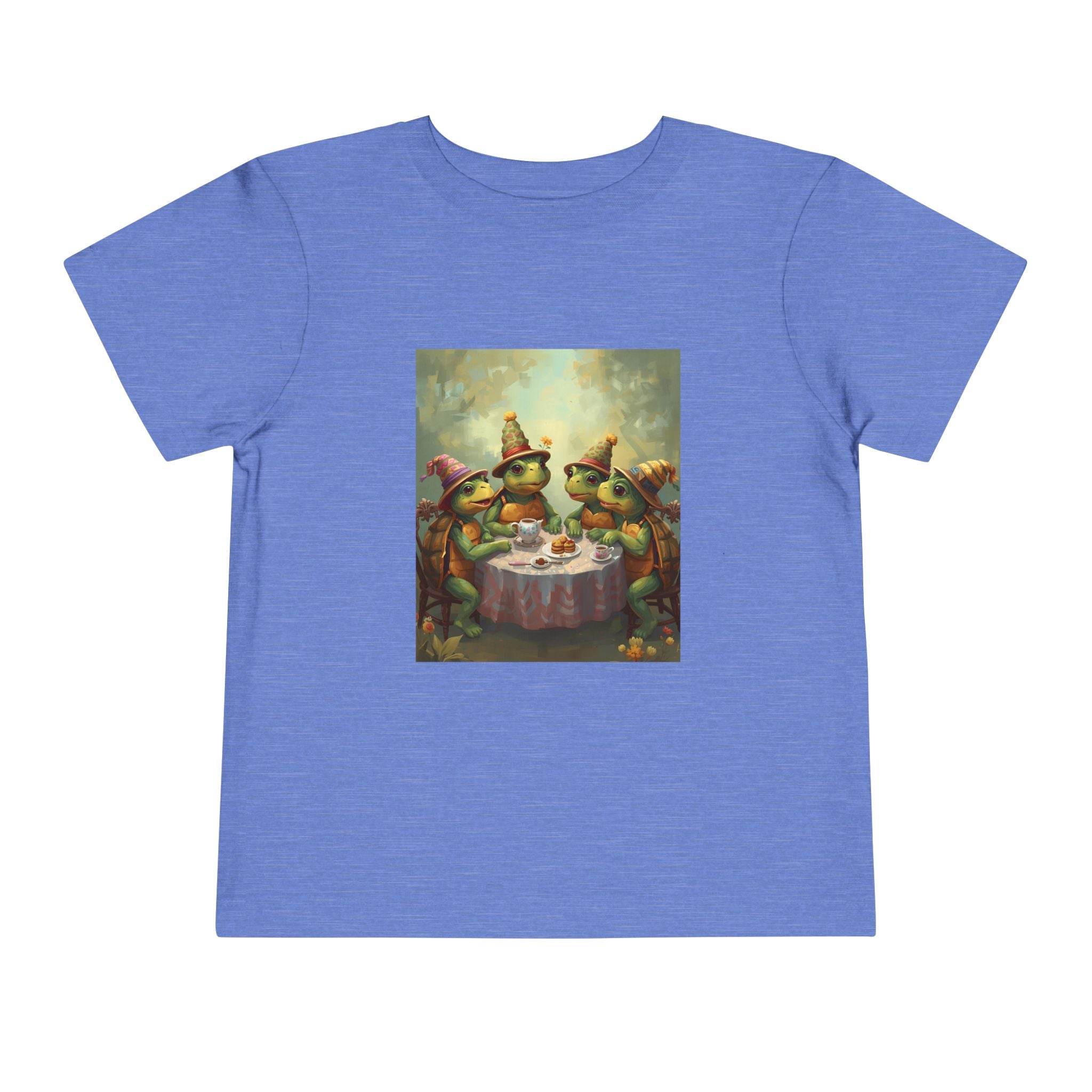 Whimsical Turtle Toddler Short Sleeve Tee