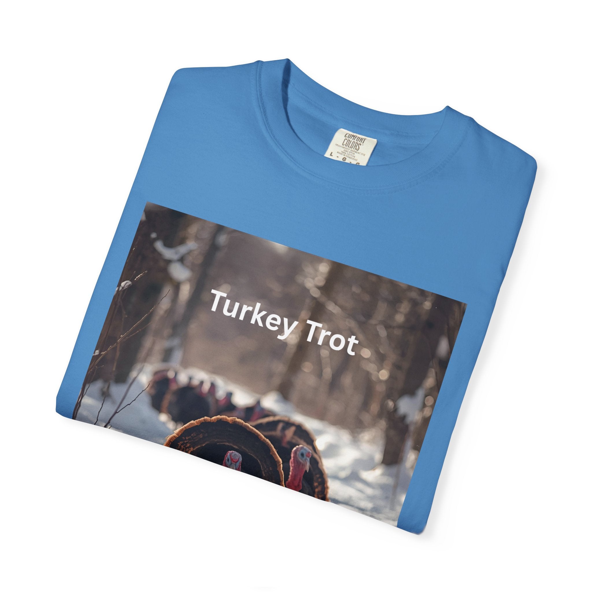 Turkey Trot Unisex T-Shirt, Casual Tee, Thanksgiving Apparel, Outdoor Fun Shirt, Festival Wear, Holiday Gift Idea