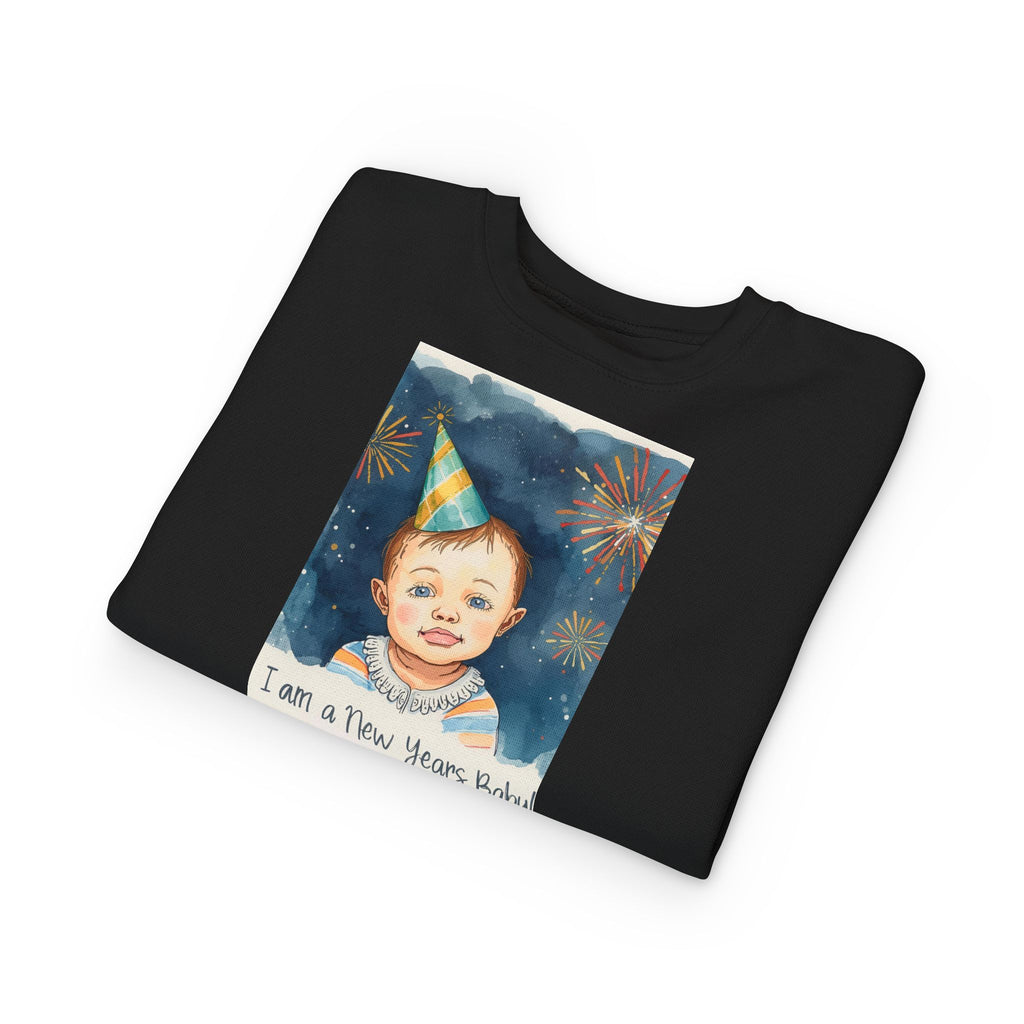 I Am A New Years Baby Toddler Sweatshirt