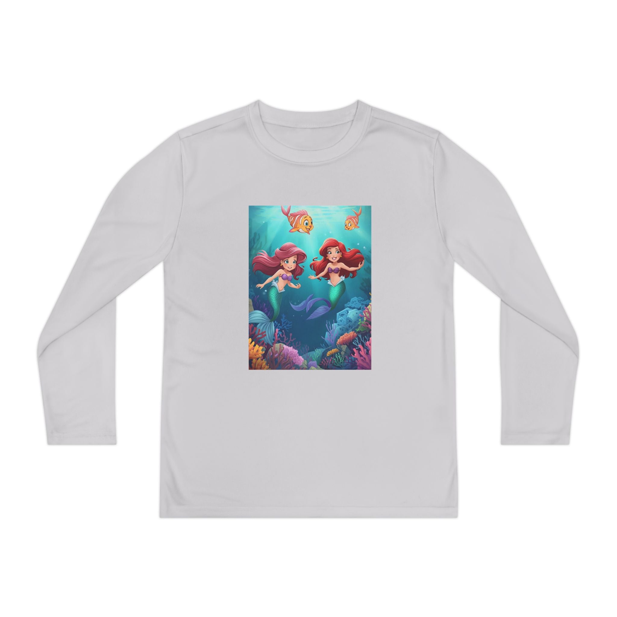 Mermaid Youth Long Sleeve Competitor Tee